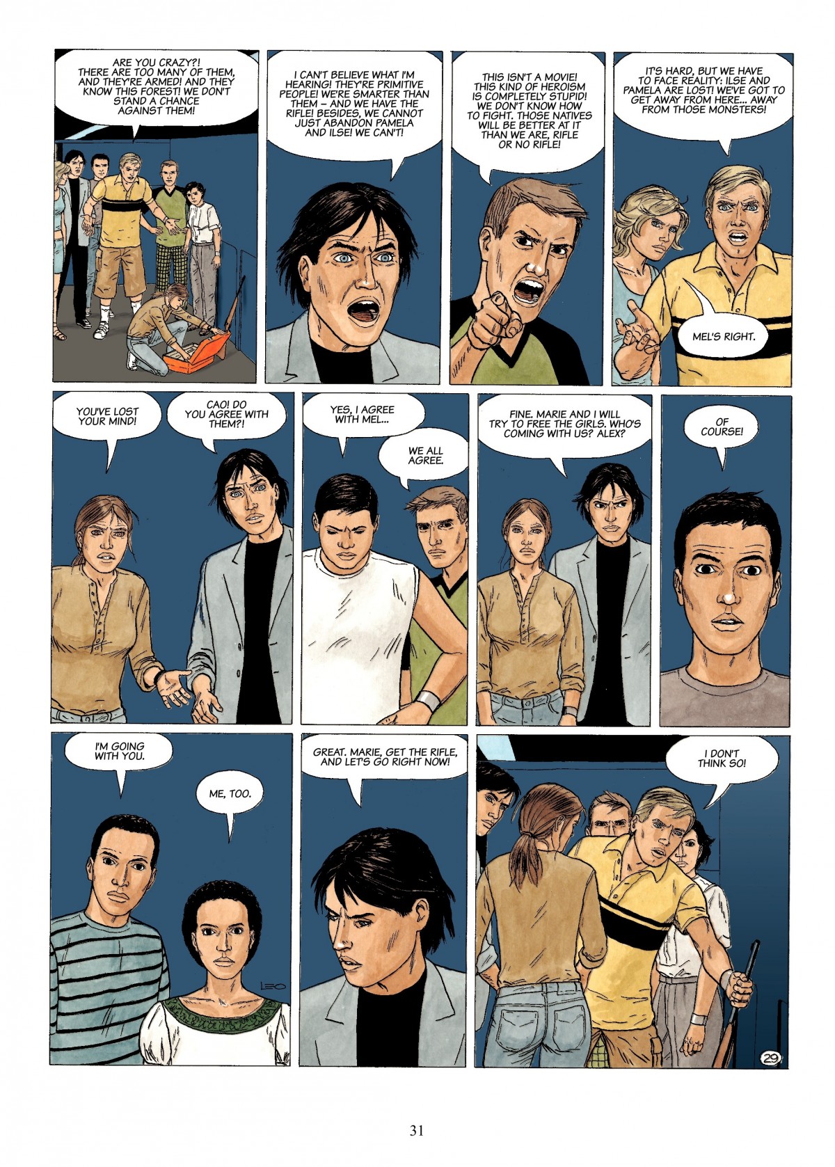 Read online The Survivors comic -  Issue #1 - 31