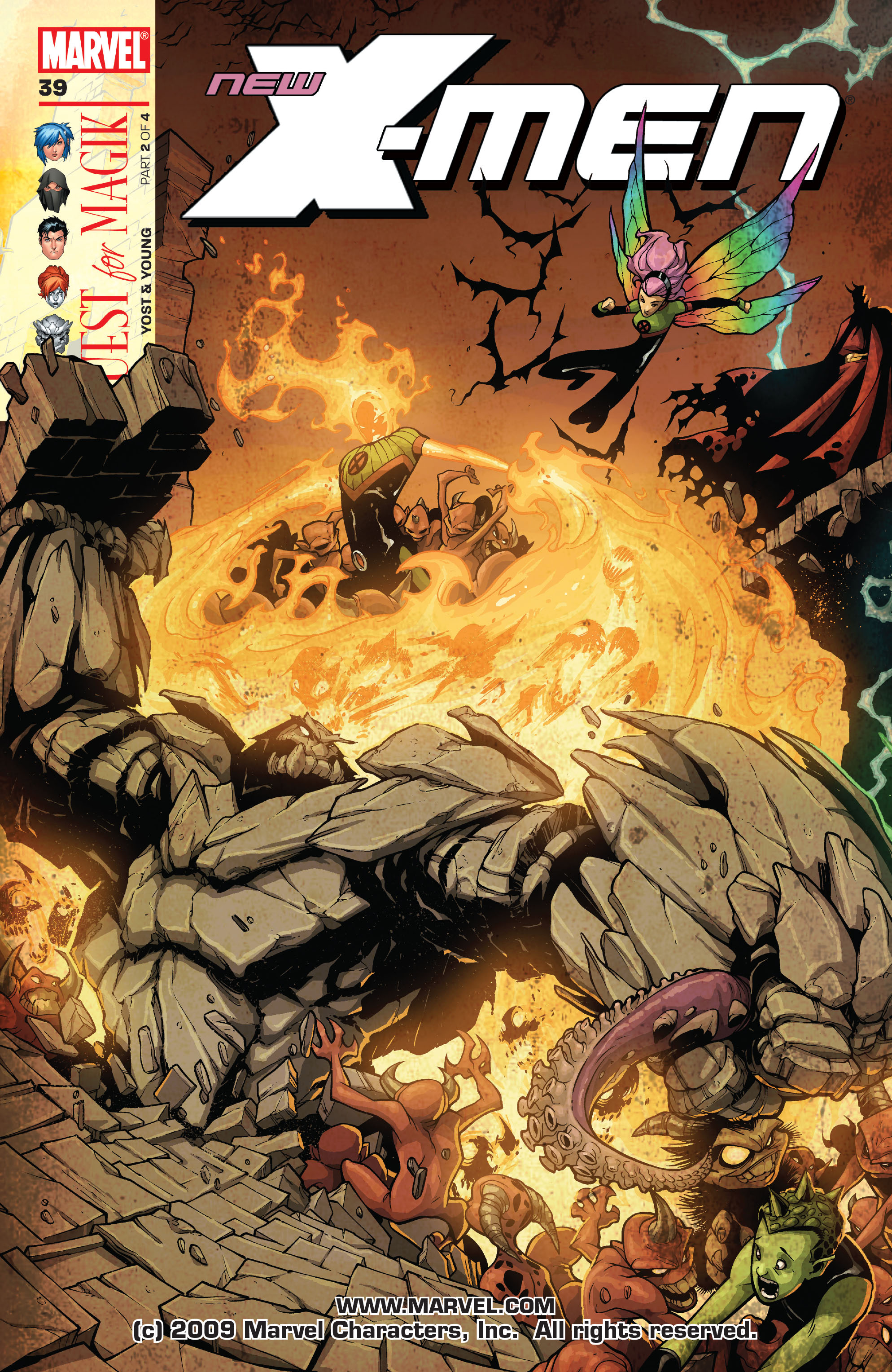 Read online New X-Men (2004) comic -  Issue #39 - 1