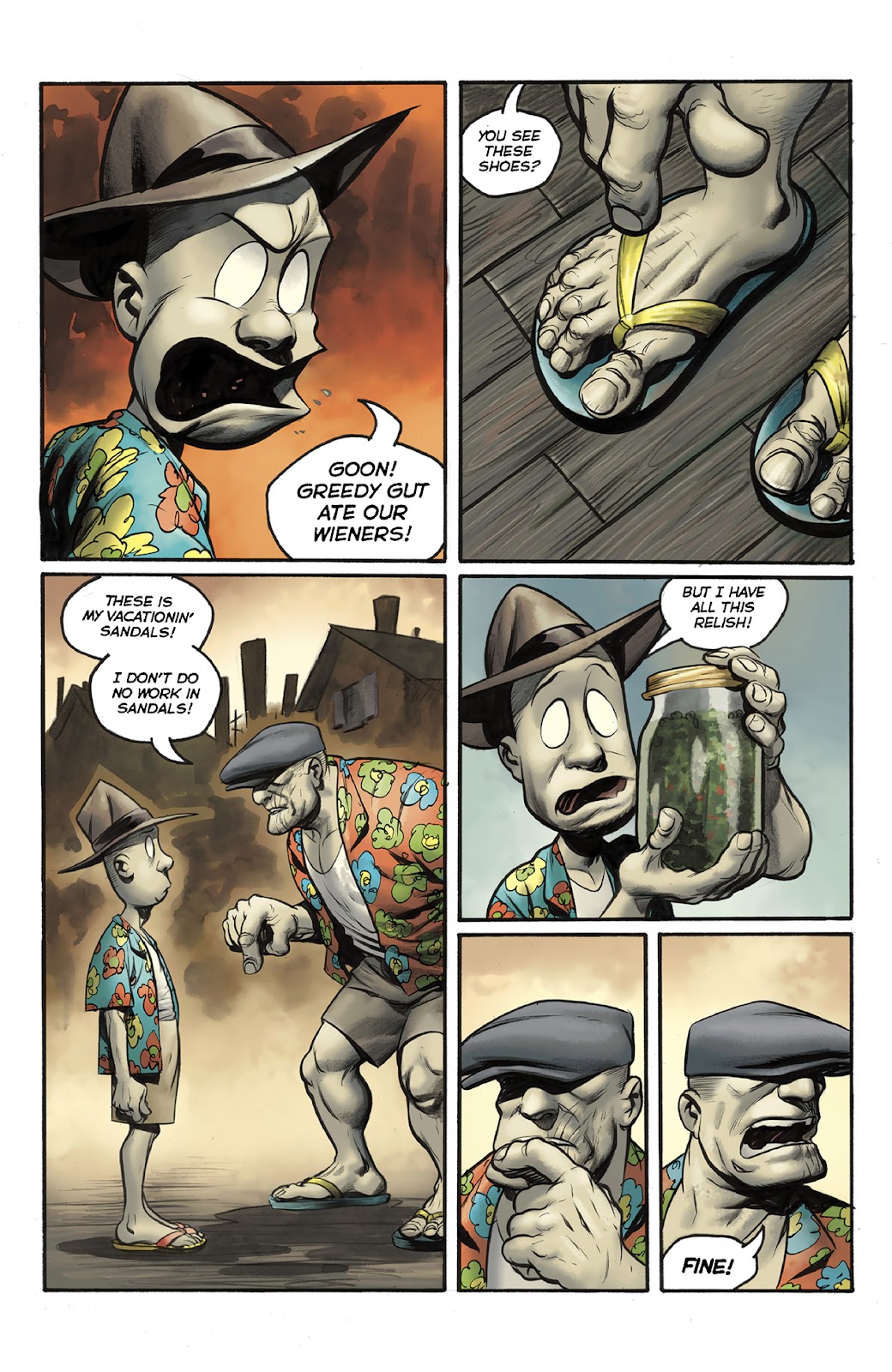Billy the Kid's Old Timey Oddities and the Ghastly Fiend of London issue 1 - Page 24