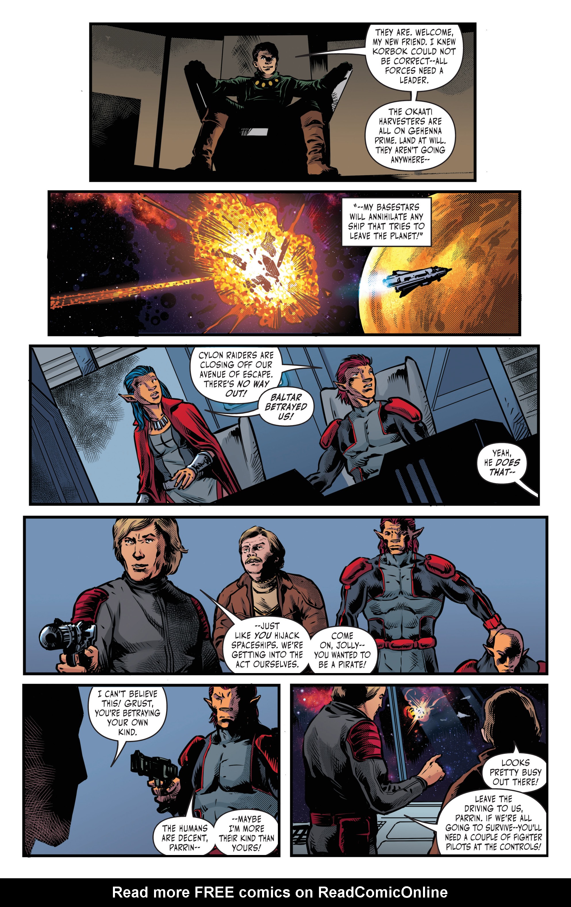 Read online Battlestar Galactica (Classic) comic -  Issue #5 - 12