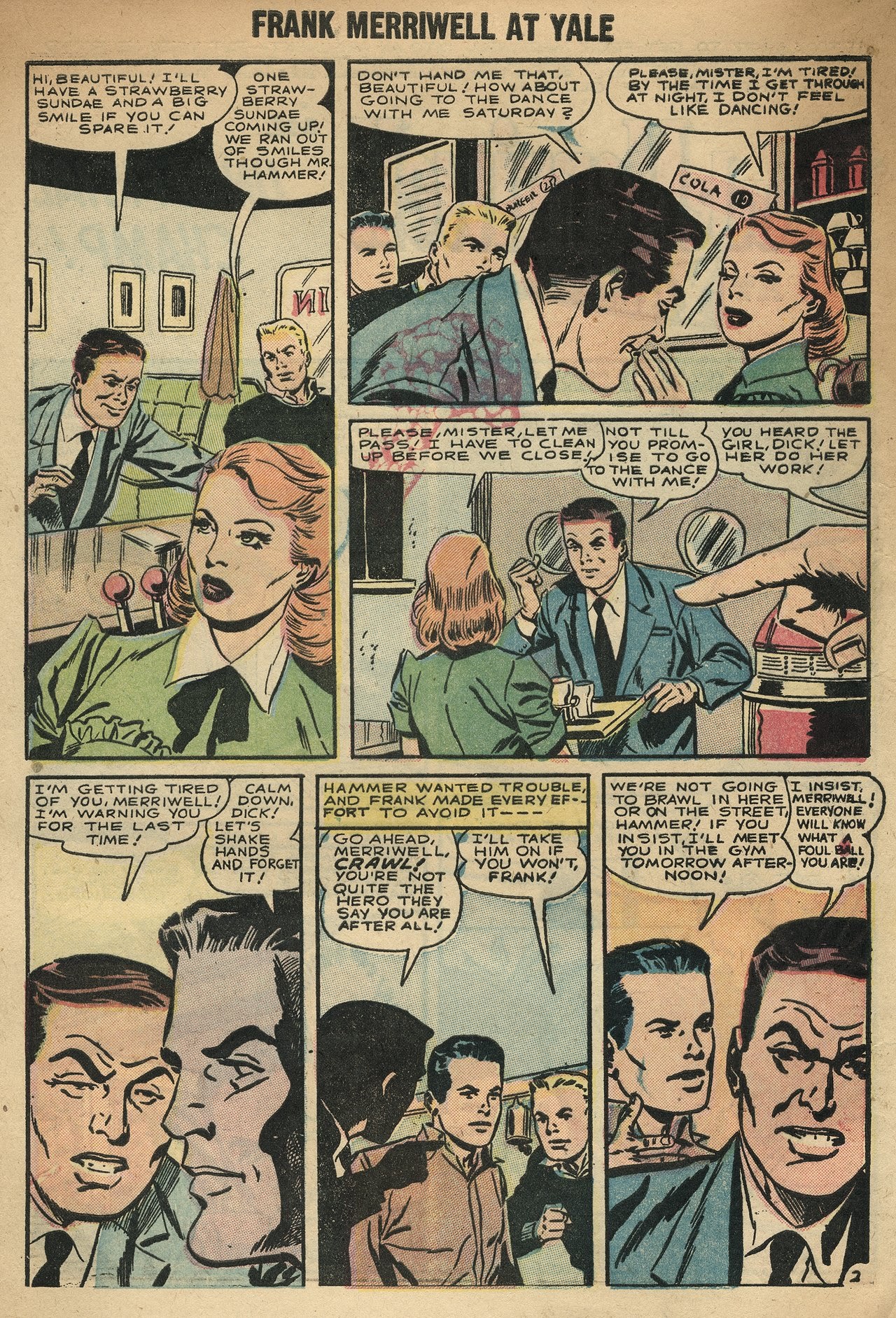 Read online Frank Merriwell At Yale comic -  Issue #3 - 4