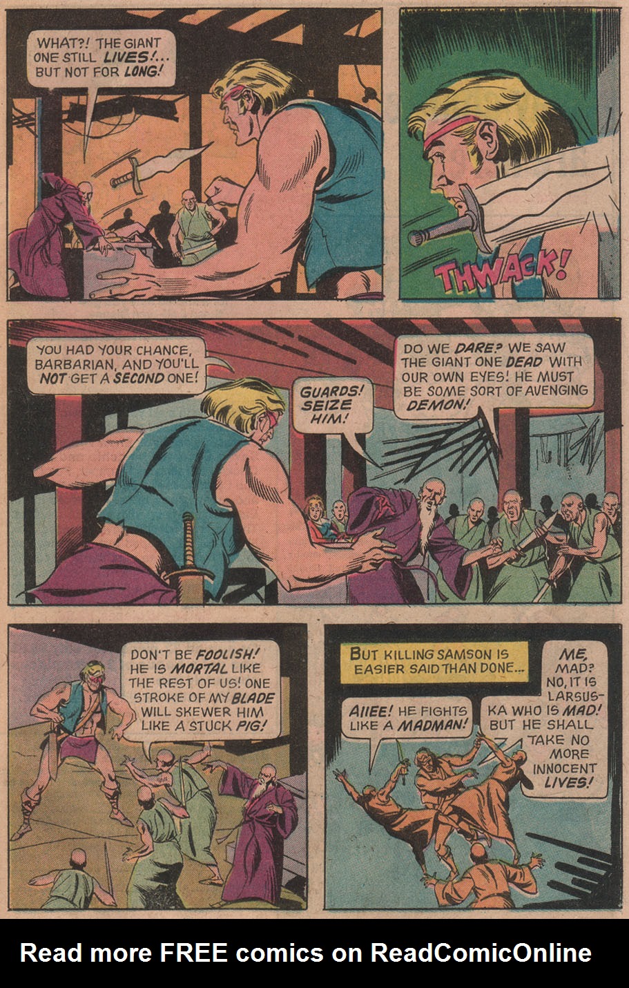 Read online Mighty Samson (1964) comic -  Issue #25 - 29