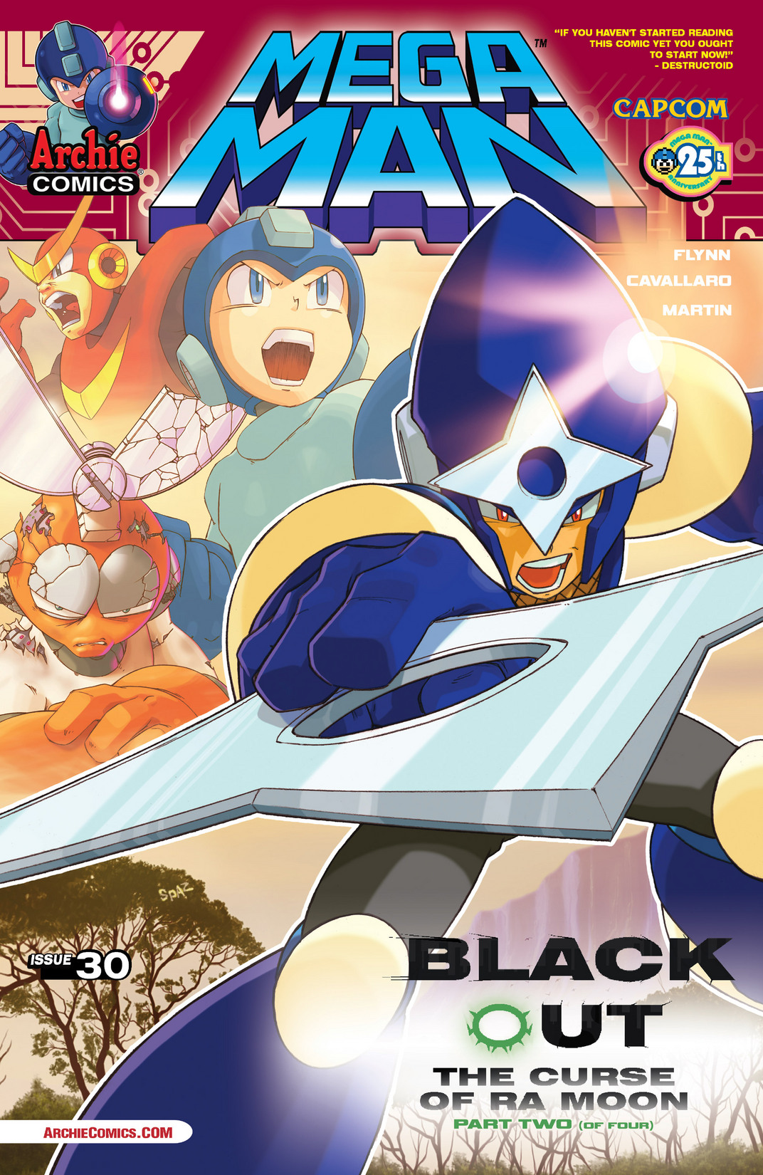 Read online Mega Man comic -  Issue #30 - 1