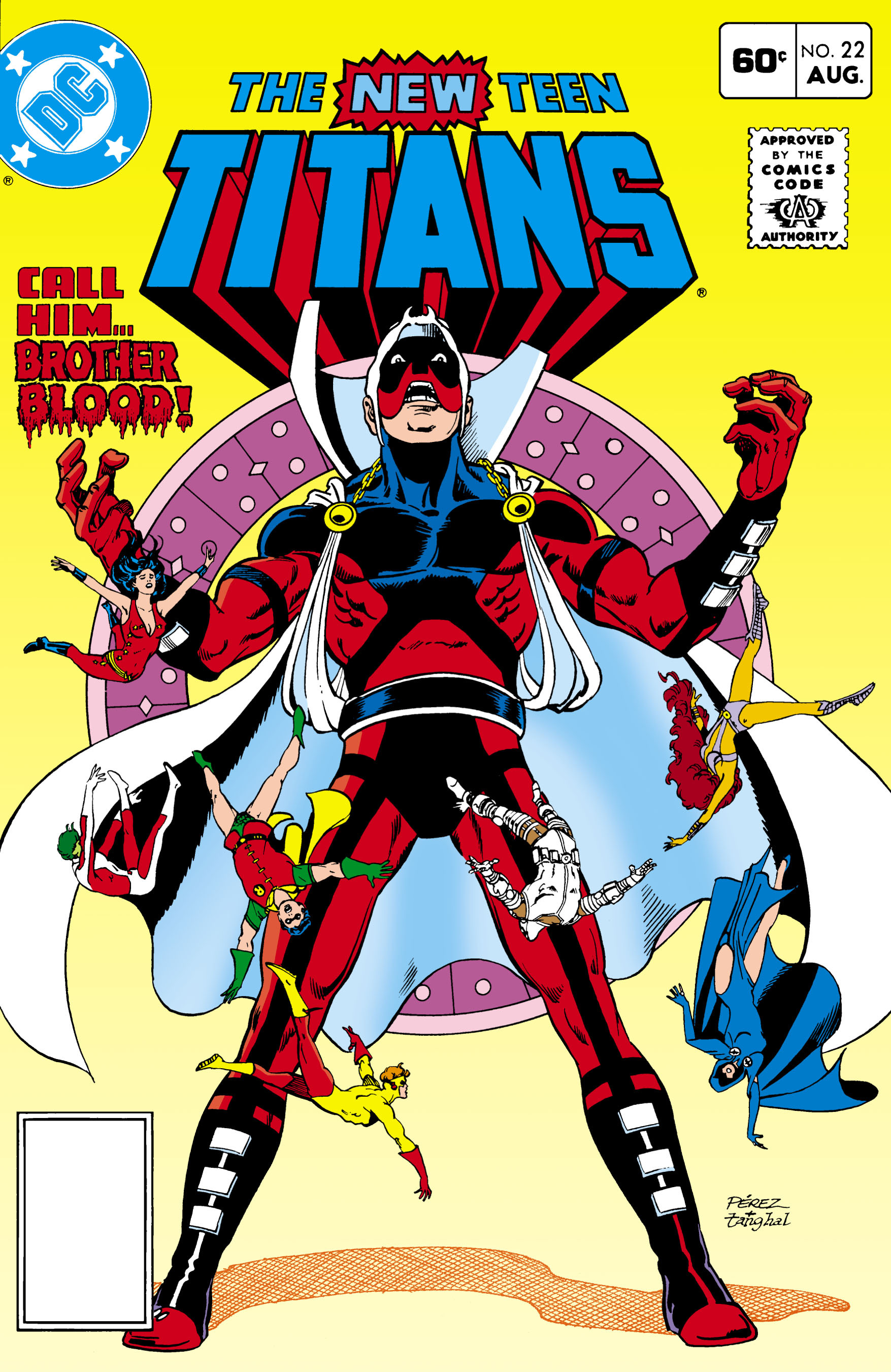 Read online The New Teen Titans (1980) comic -  Issue #22 - 1