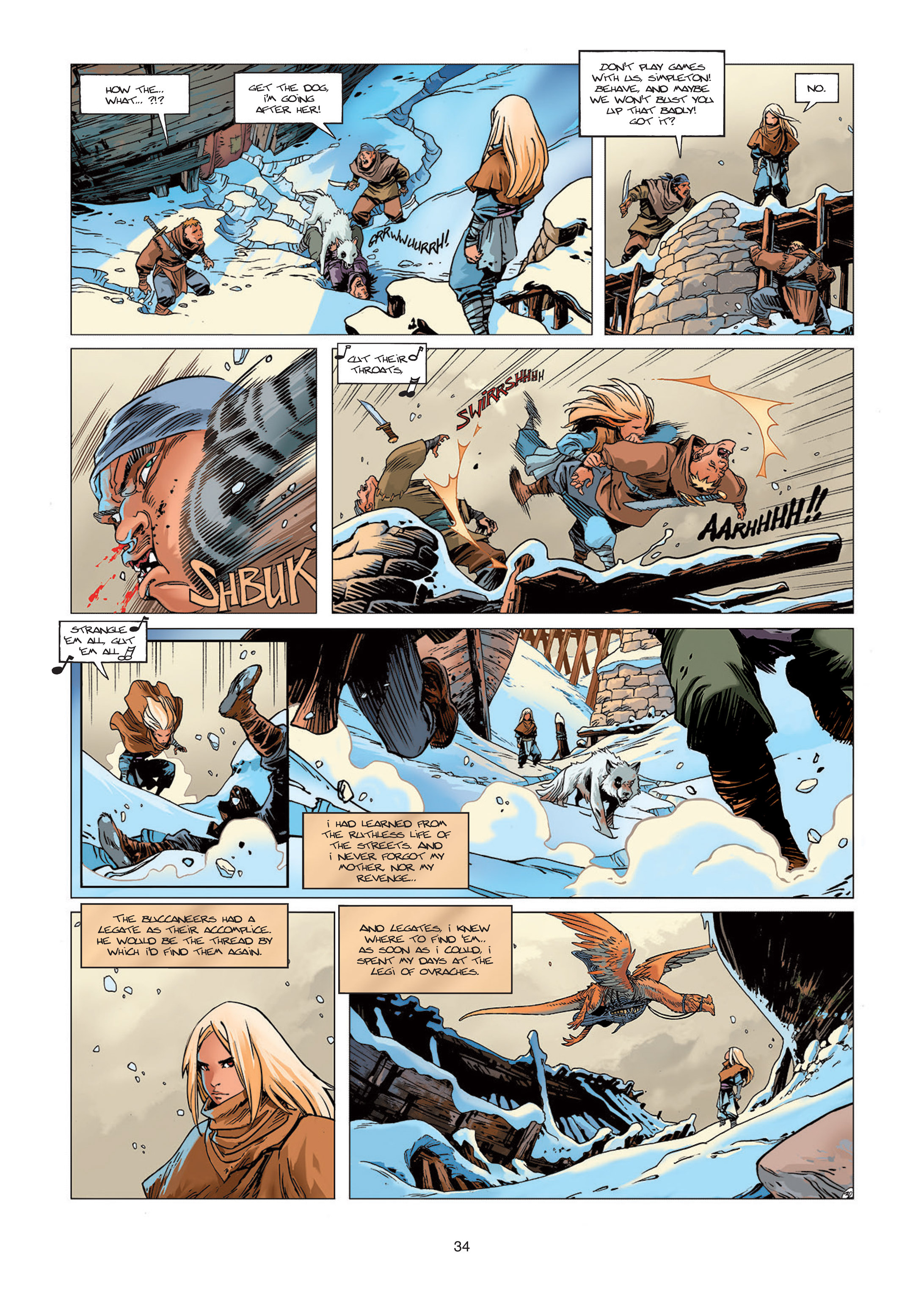 Read online Sangre Vol. 1: Sangre the Survivor comic -  Issue # Full - 34