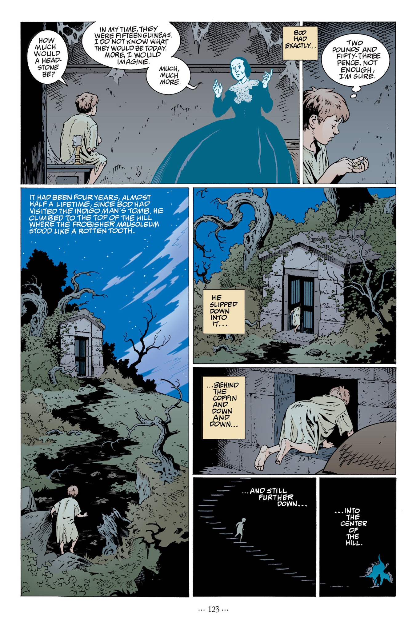 Read online The Graveyard Book: Graphic Novel comic -  Issue # TPB 1 - 128