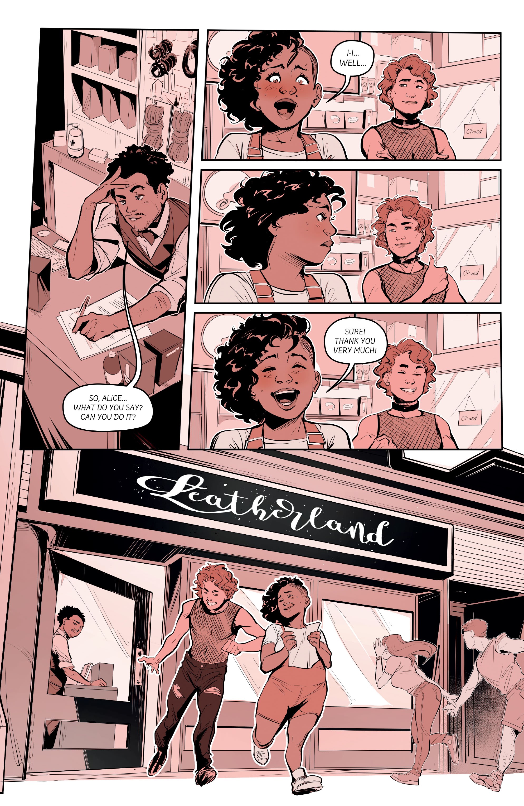 Read online Alice In Leatherland comic -  Issue #2 - 27