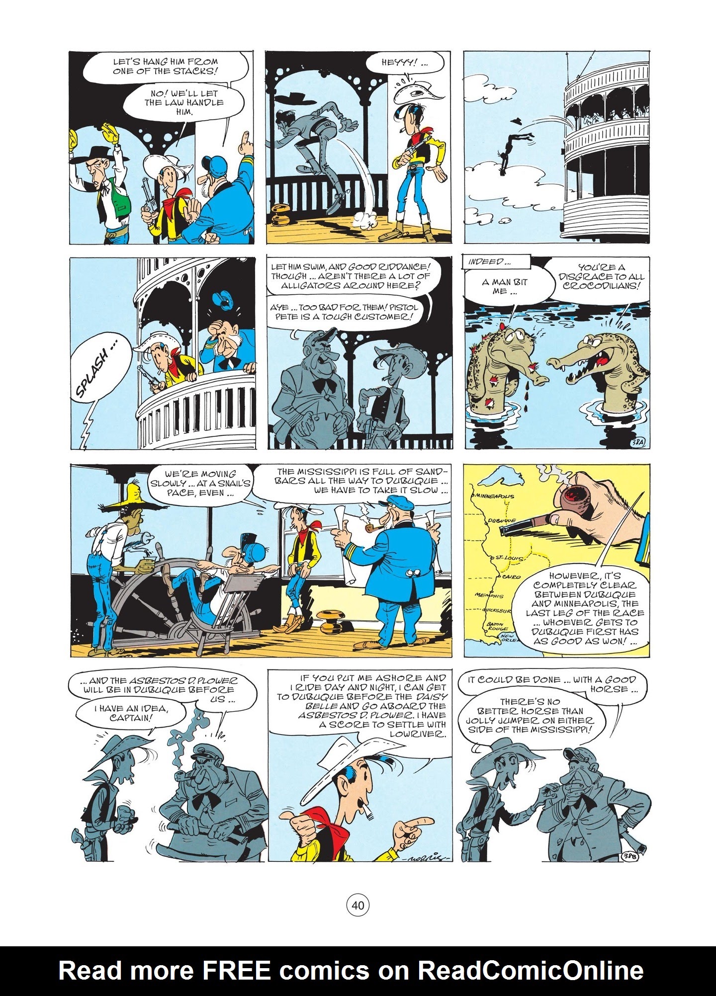 Read online A Lucky Luke Adventure comic -  Issue #79 - 42