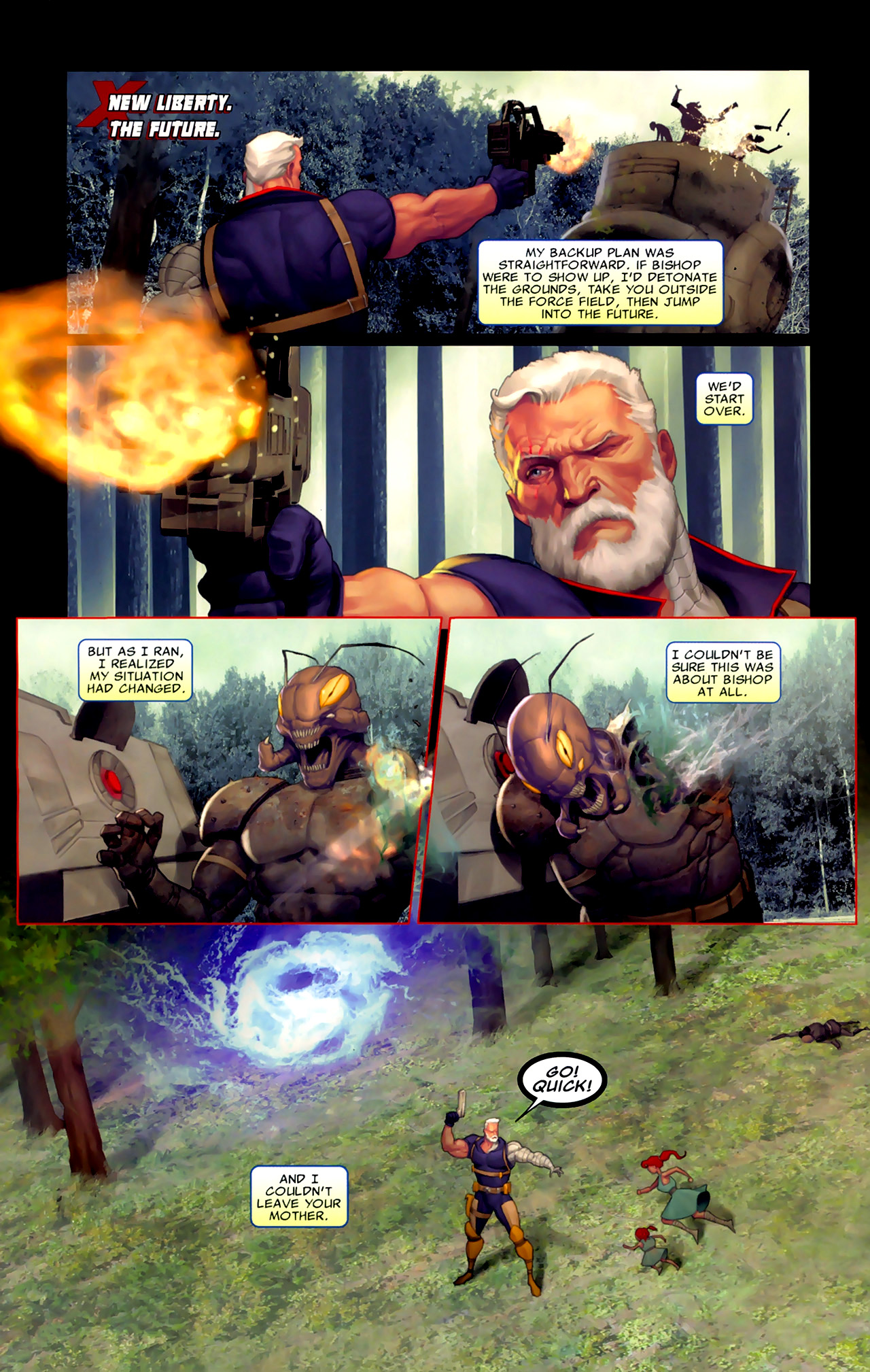 Read online Cable (2008) comic -  Issue #9 - 21