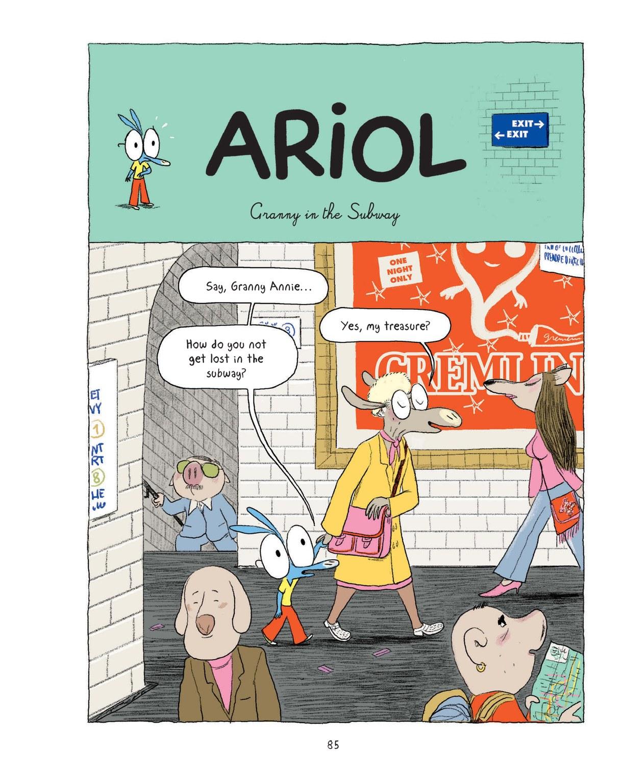 Read online Ariol comic -  Issue # TPB 3 - 87