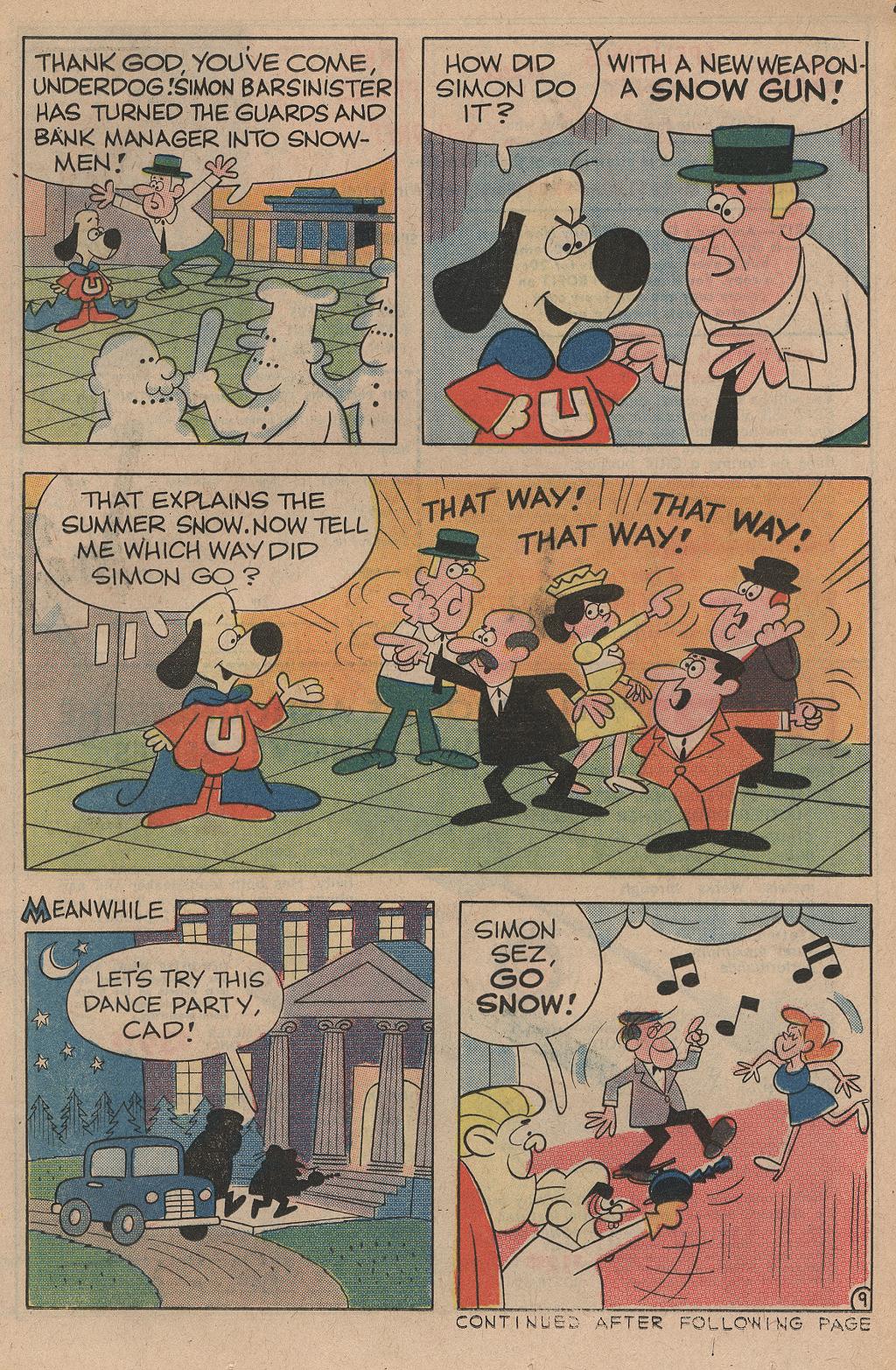 Read online Underdog (1970) comic -  Issue #5 - 13