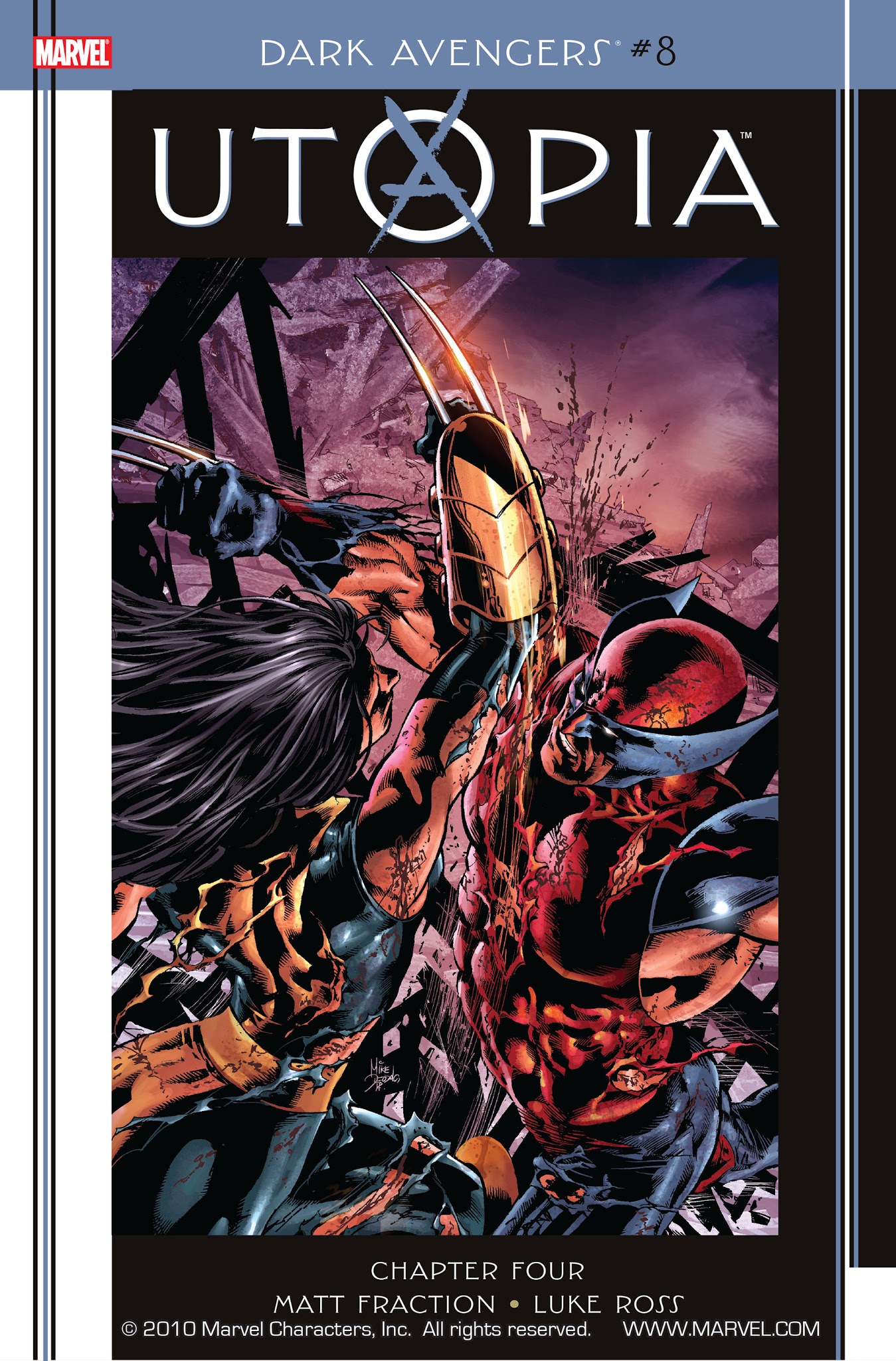 Read online Dark Avengers/Uncanny X-Men: Utopia comic -  Issue # TPB - 111