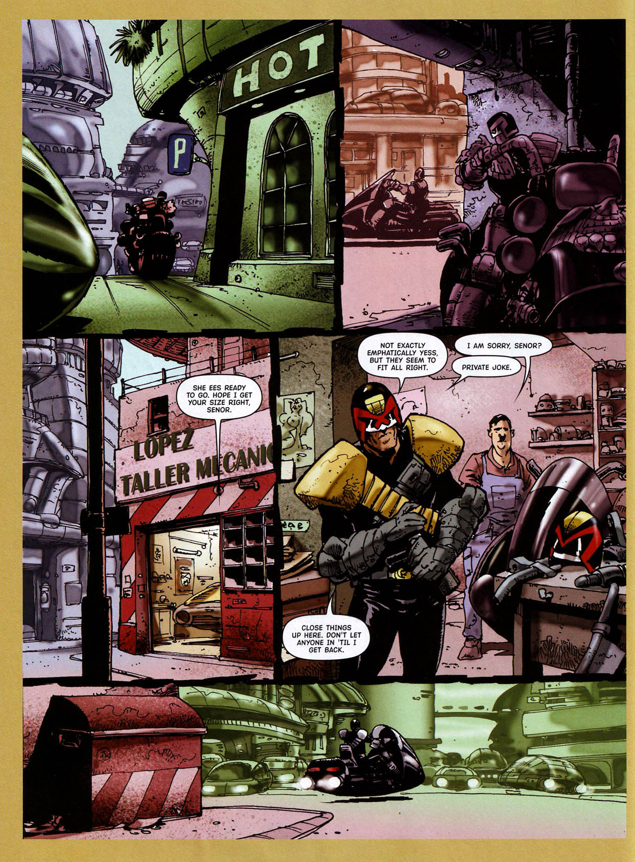 Read online Judge Dredd Megazine (Vol. 5) comic -  Issue #231 - 8