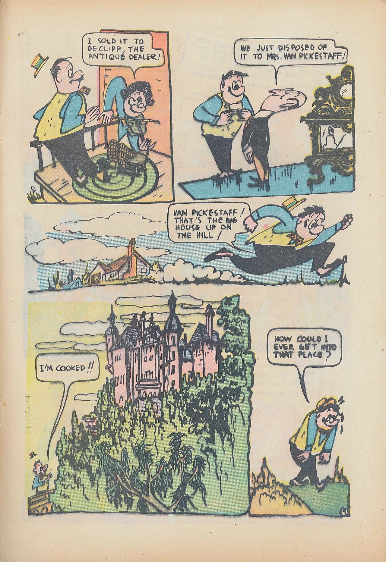 Read online Milt Gross Funnies comic -  Issue #1 - 21