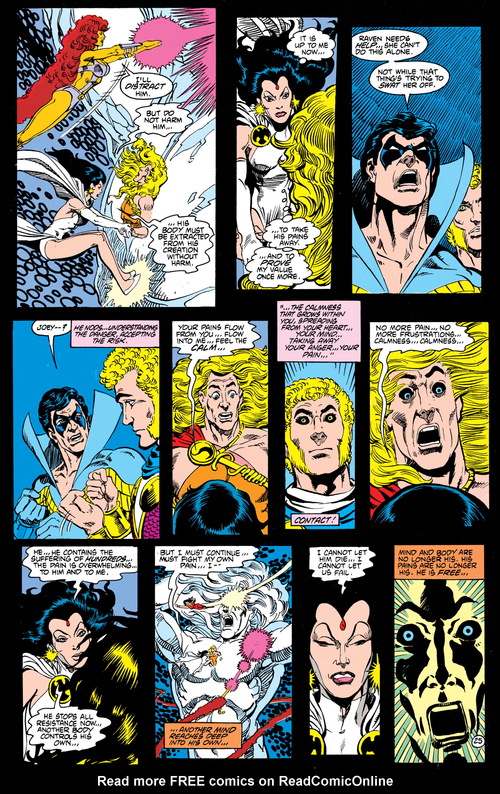 Read online The New Teen Titans (1984) comic -  Issue #35 - 26