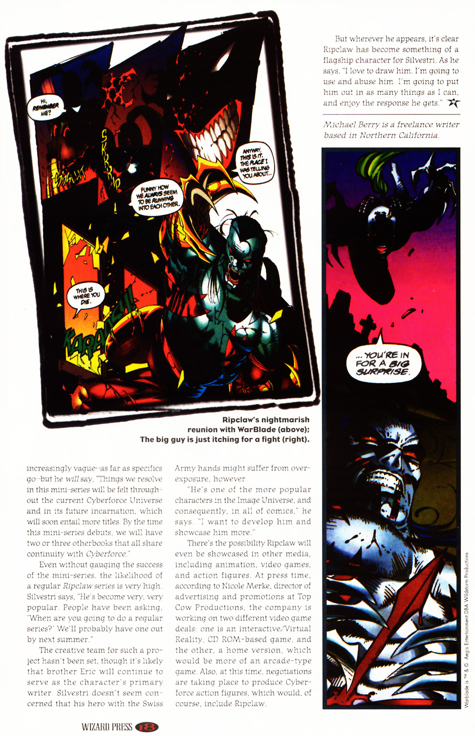 Read online Ripclaw [I] comic -  Issue #0.5 - 20