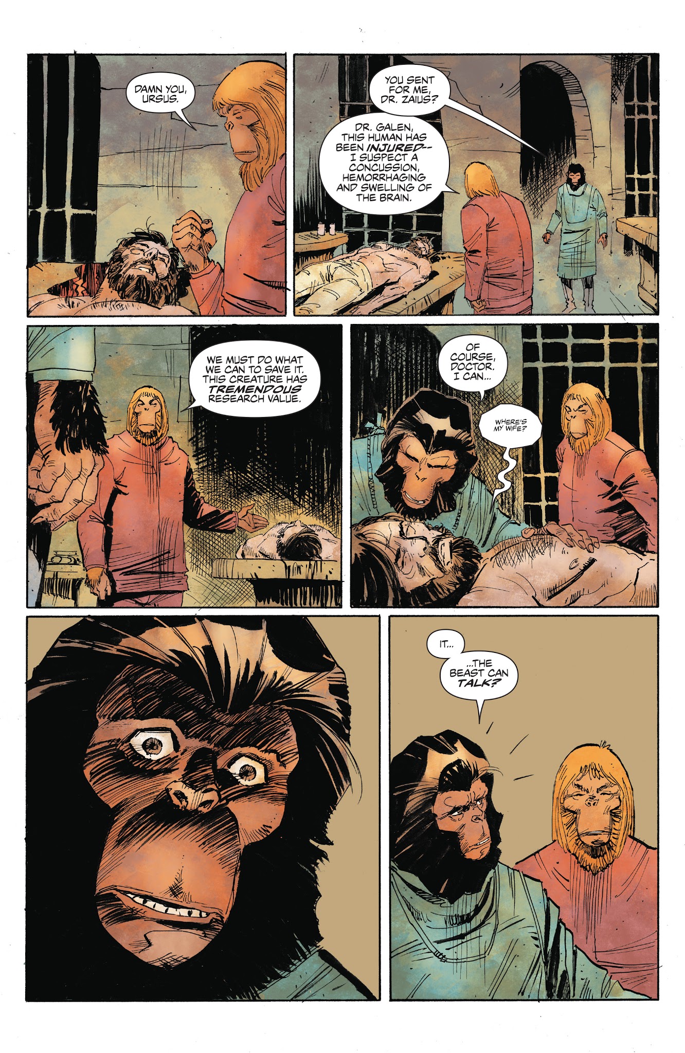 Read online Planet of the Apes: Ursus comic -  Issue #2 - 13