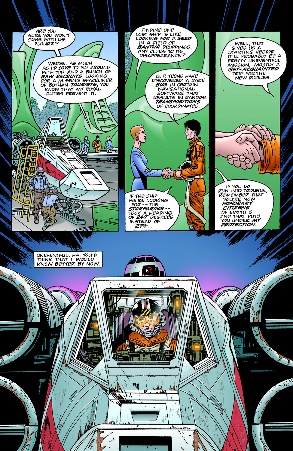 Star Wars: X-Wing Rogue Squadron Issue #17 #18 - English 3