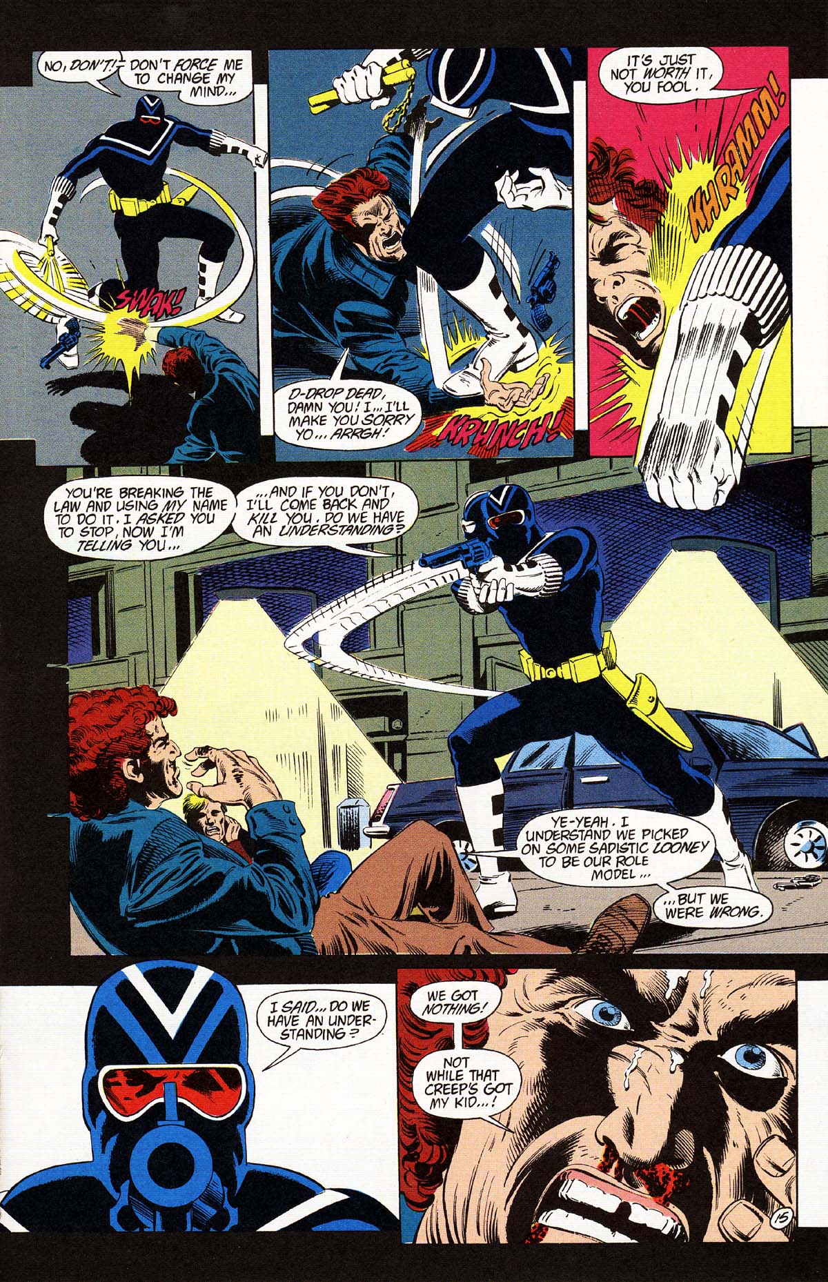 Read online Vigilante (1983) comic -  Issue #39 - 17