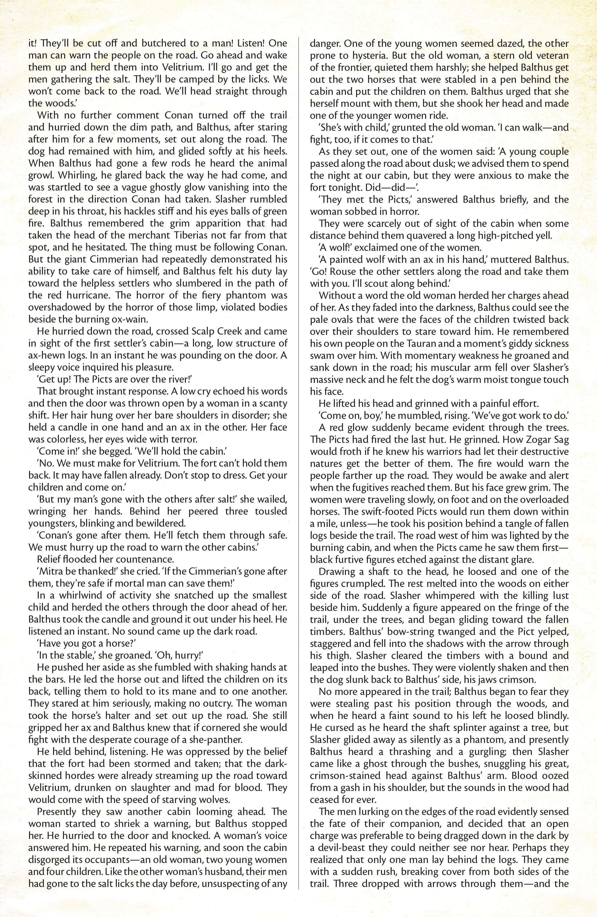 Read online The Cimmerian: Beyond The Black River comic -  Issue #2 - 31