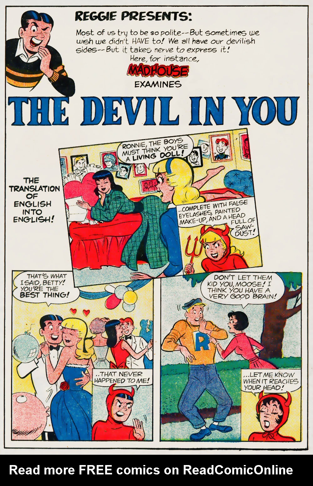 Read online Archie's Madhouse comic -  Issue #5 - 14