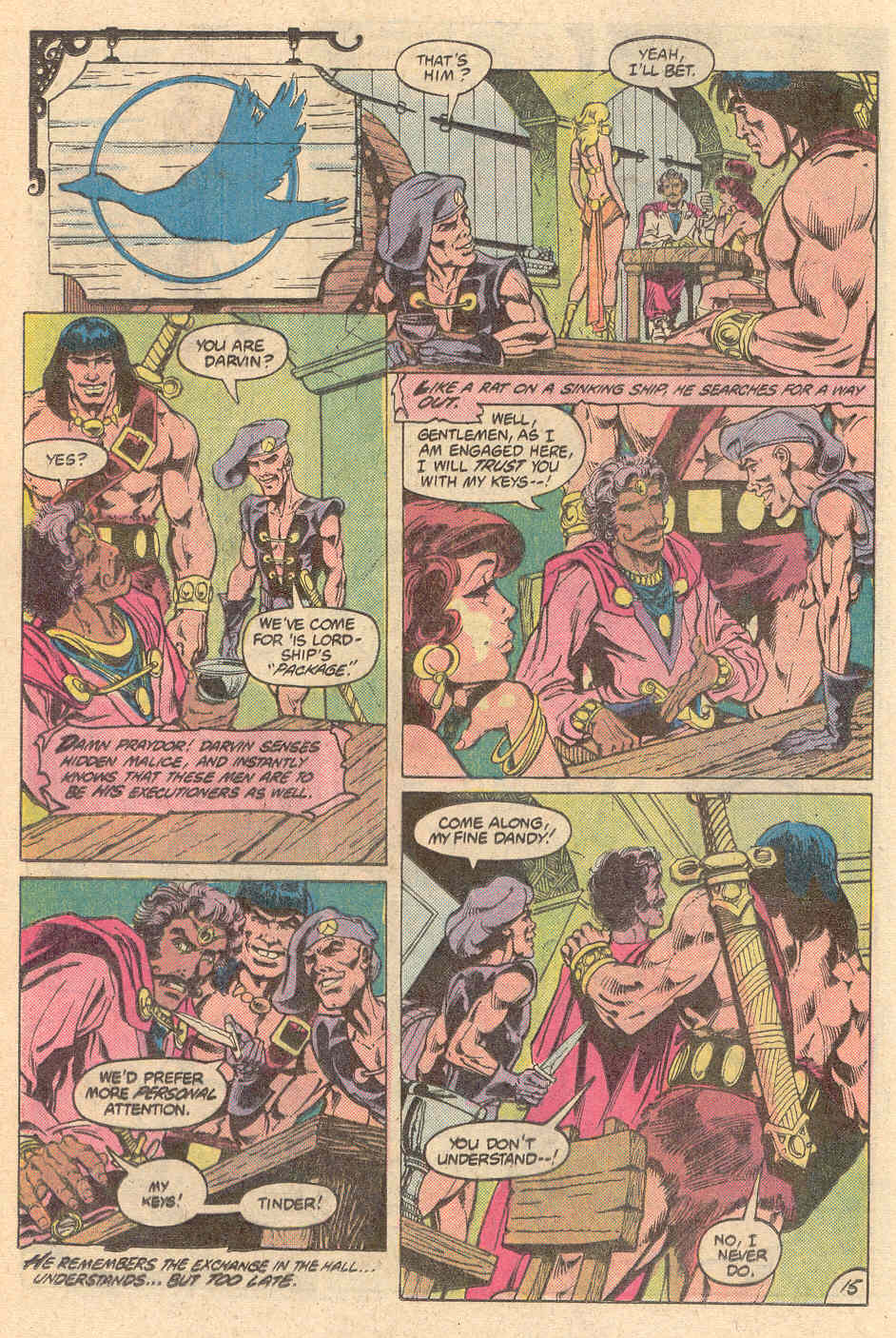Read online Warlord (1976) comic -  Issue #59 - 16