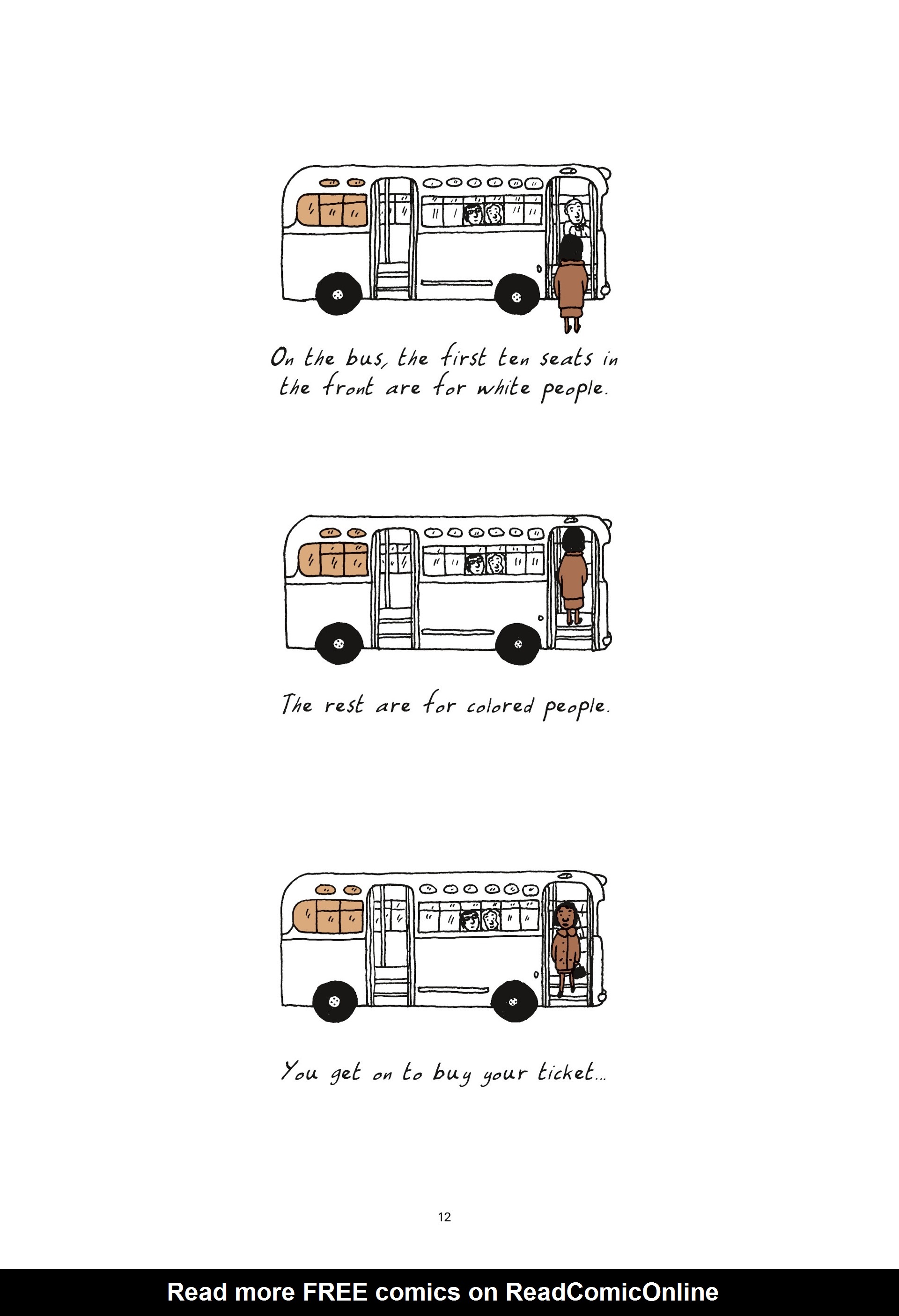 Read online Colored: The Unsung Life of Claudette Colvin comic -  Issue # TPB - 12