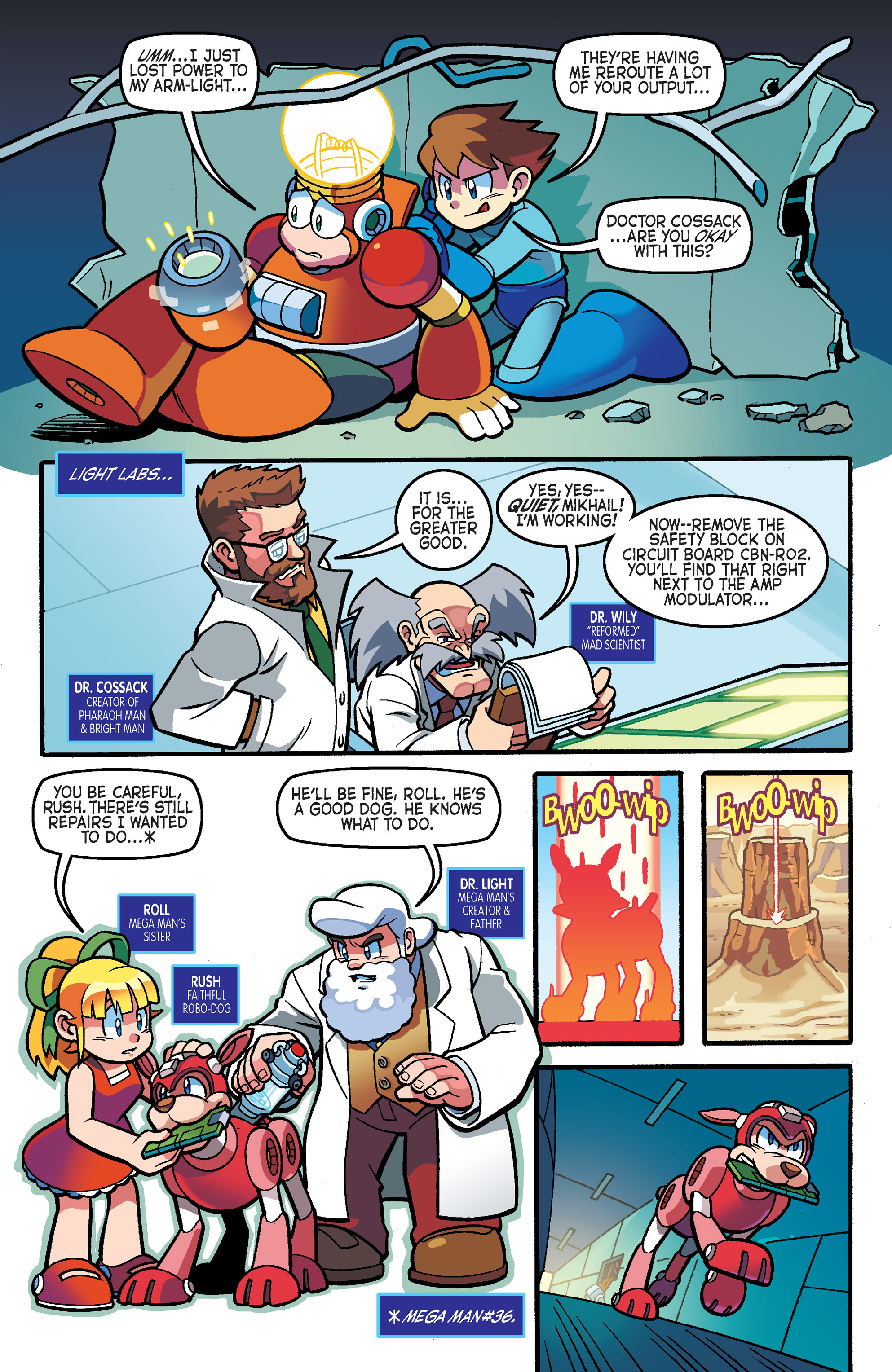 Read online Mega Man comic -  Issue #40 - 6