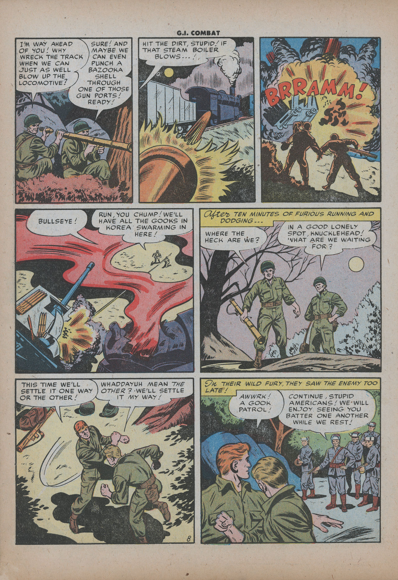 Read online G.I. Combat (1952) comic -  Issue #23 - 10