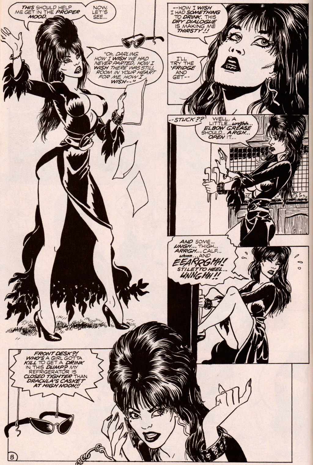 Read online Elvira, Mistress of the Dark comic -  Issue #6 - 10
