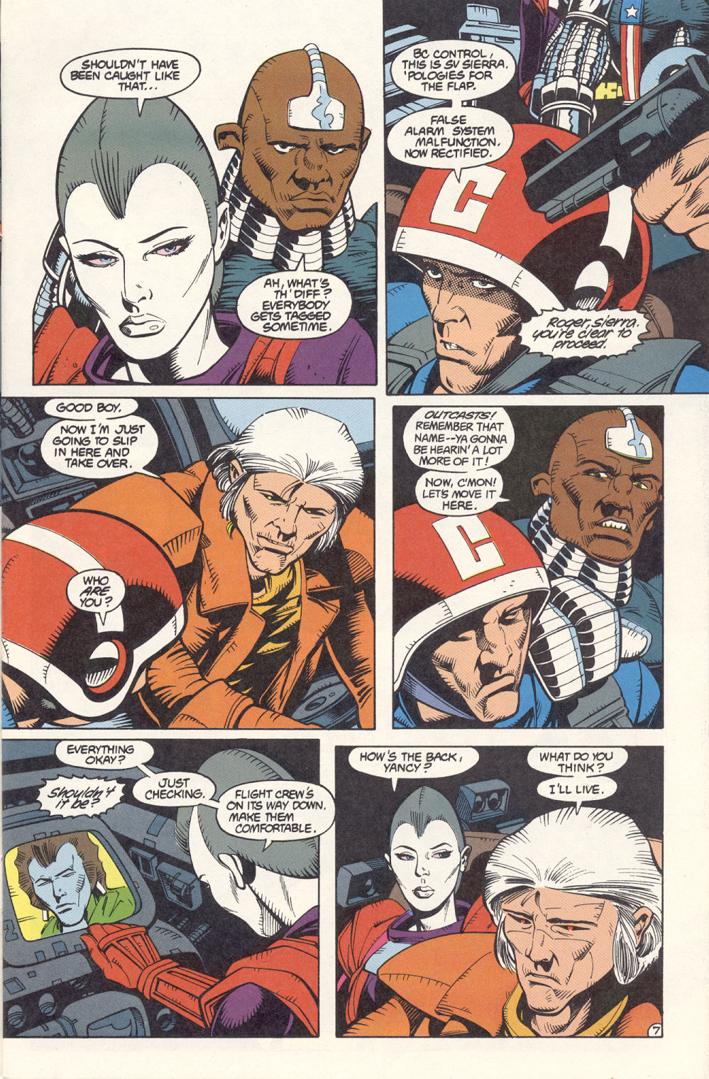Read online Outcasts comic -  Issue #3 - 8