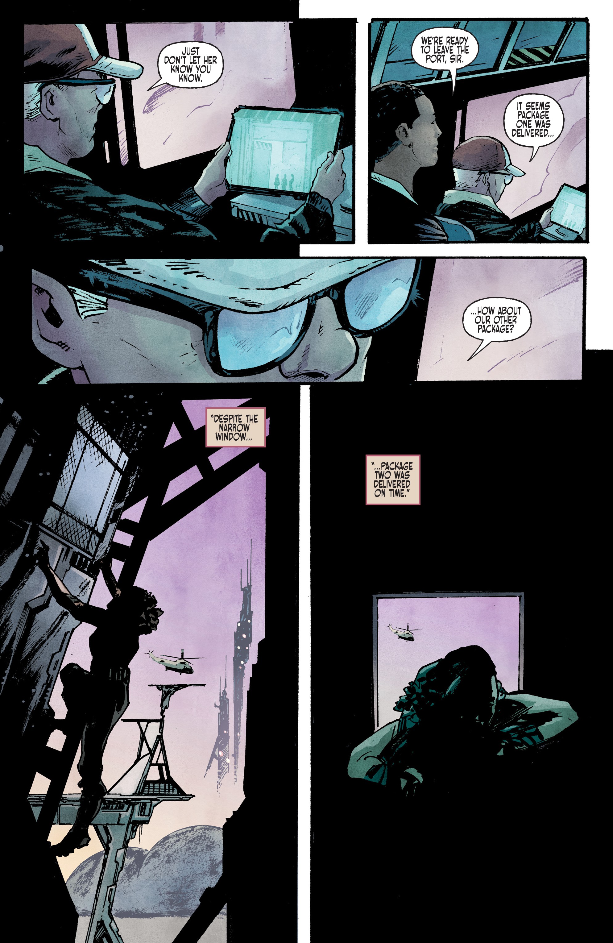 Read online Port of Earth comic -  Issue #9 - 21