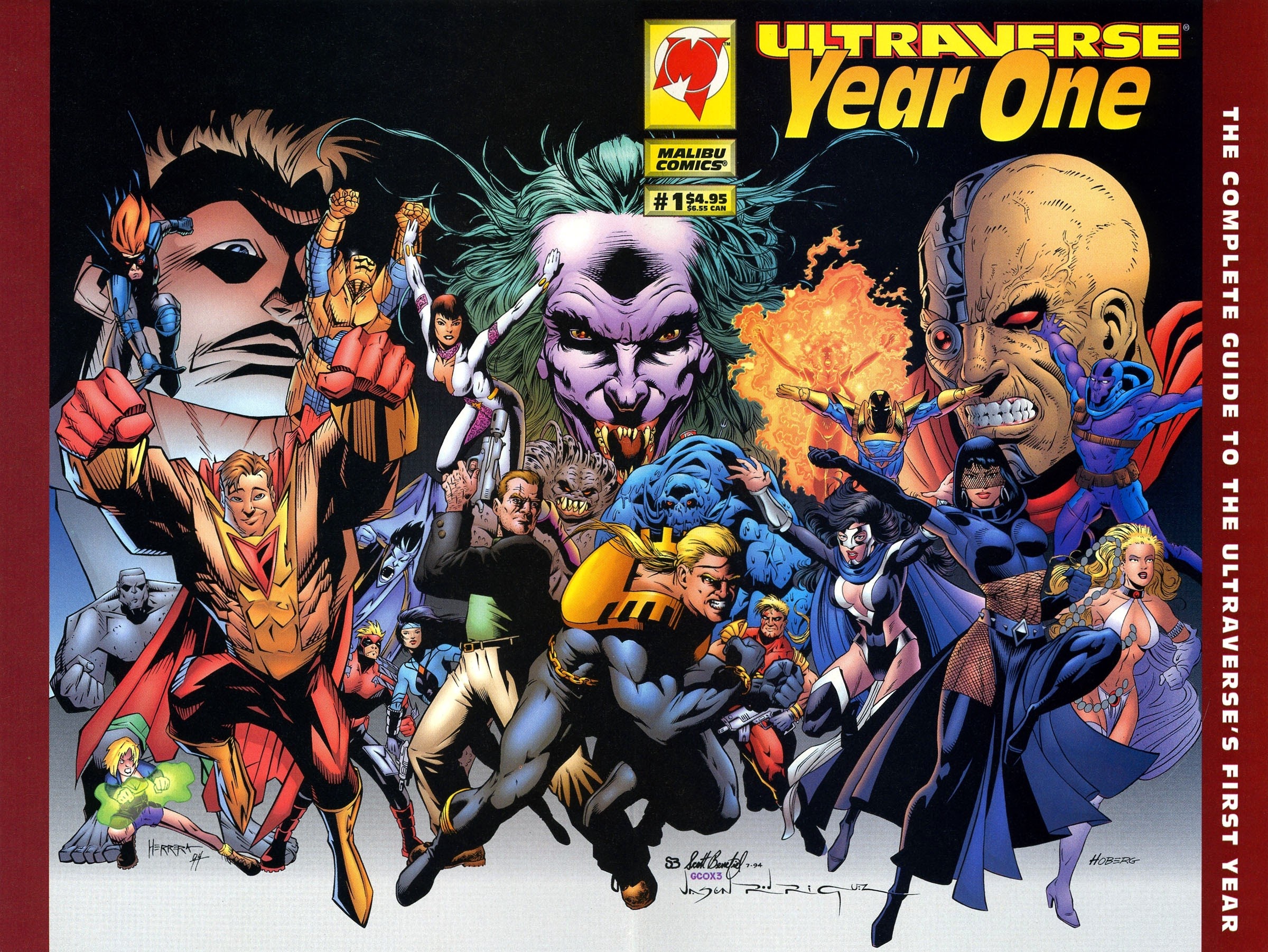 Read online Ultraverse Year One comic -  Issue # Full - 1