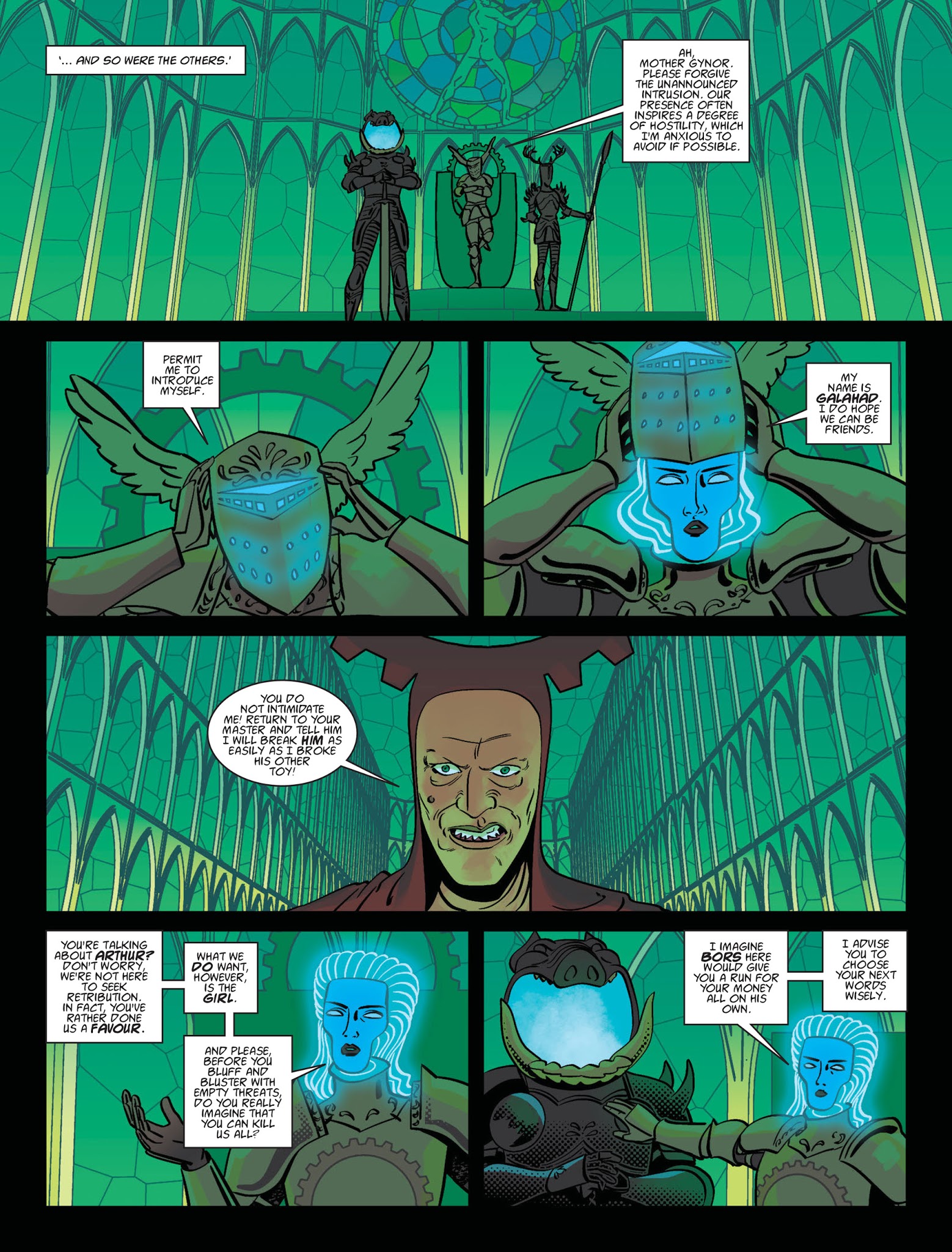 Read online 2000 AD comic -  Issue #2062 - 18