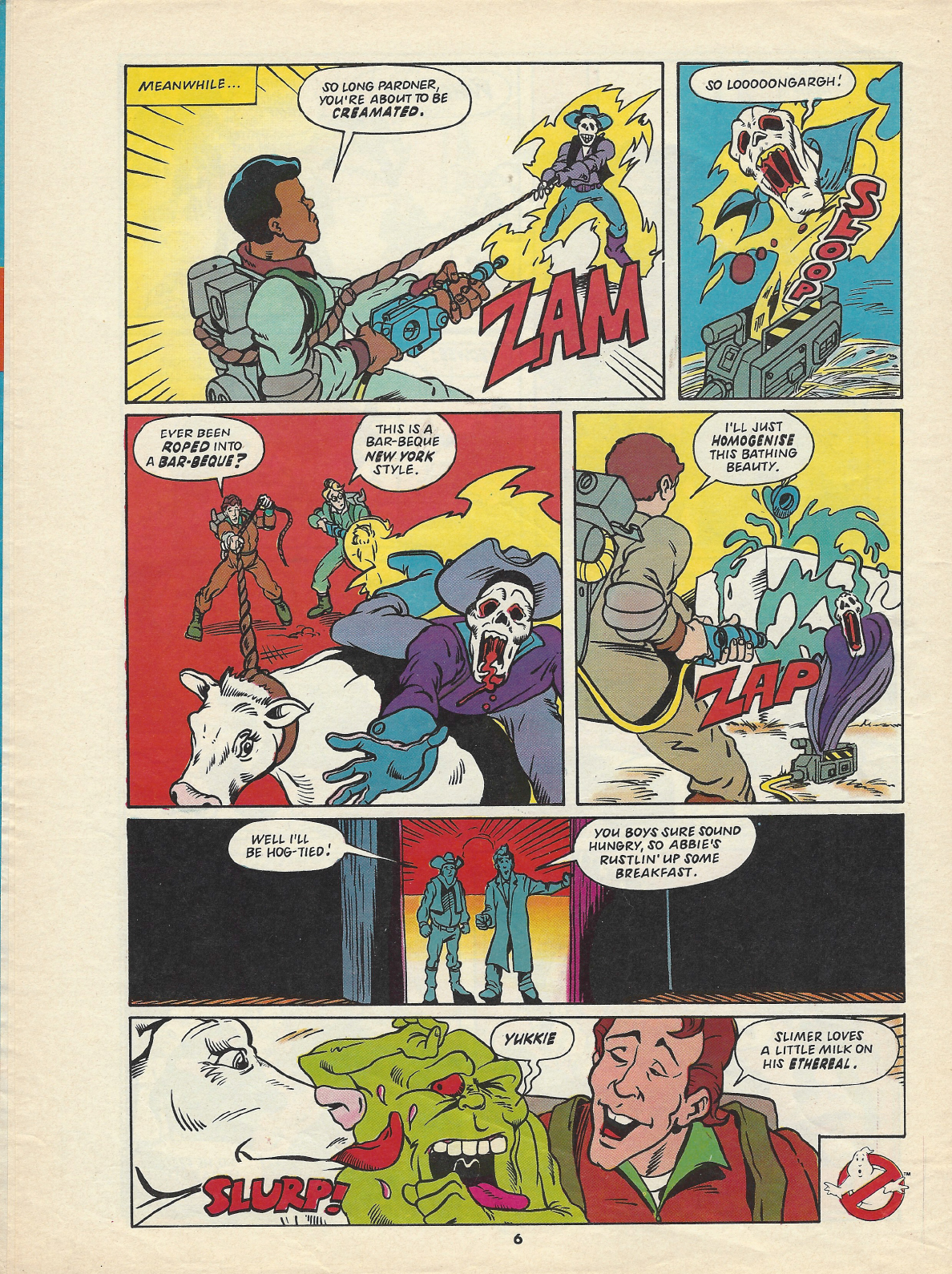 Read online The Real Ghostbusters comic -  Issue #43 - 6
