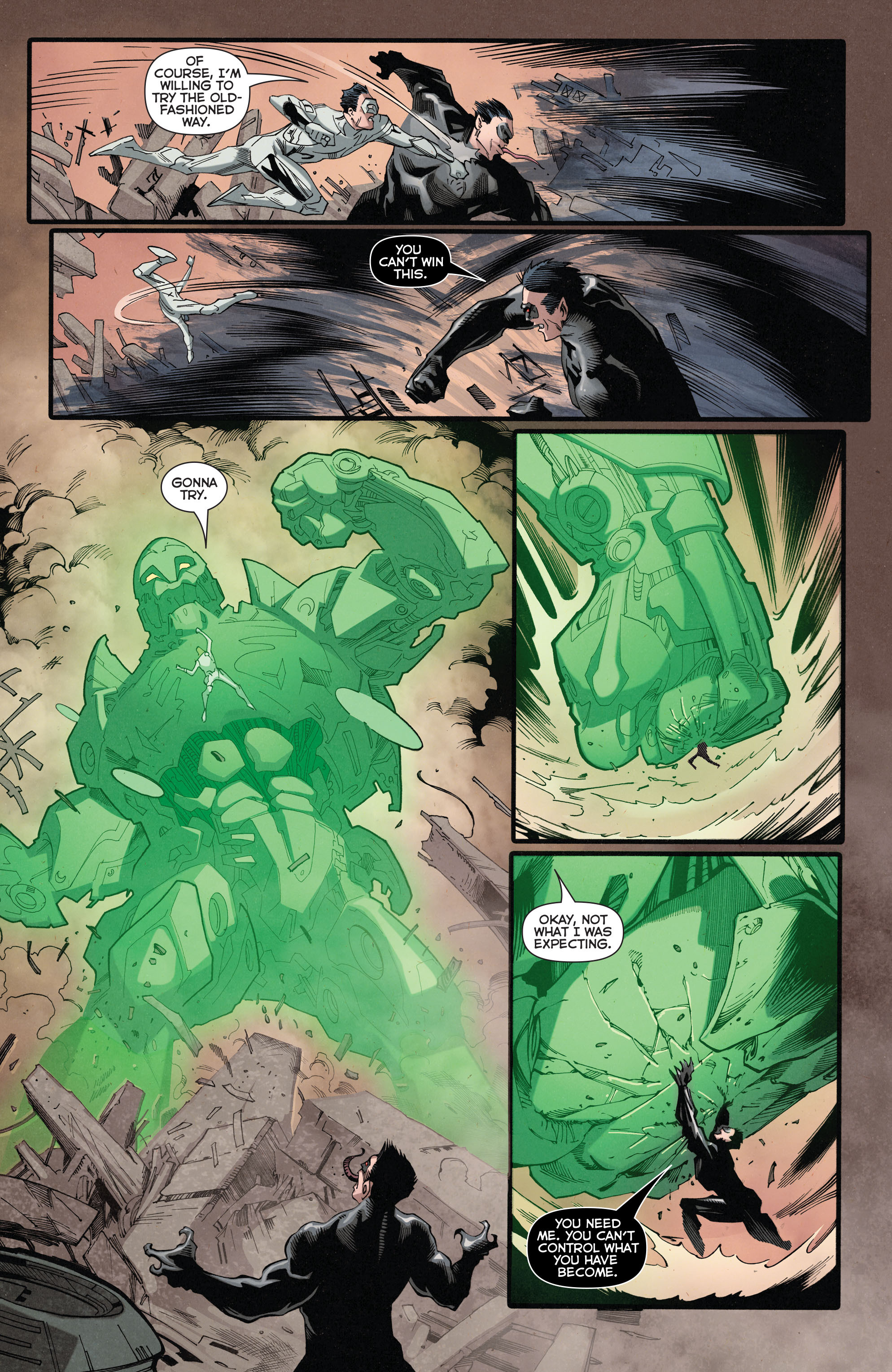 Read online Green Lantern: New Guardians comic -  Issue #39 - 16