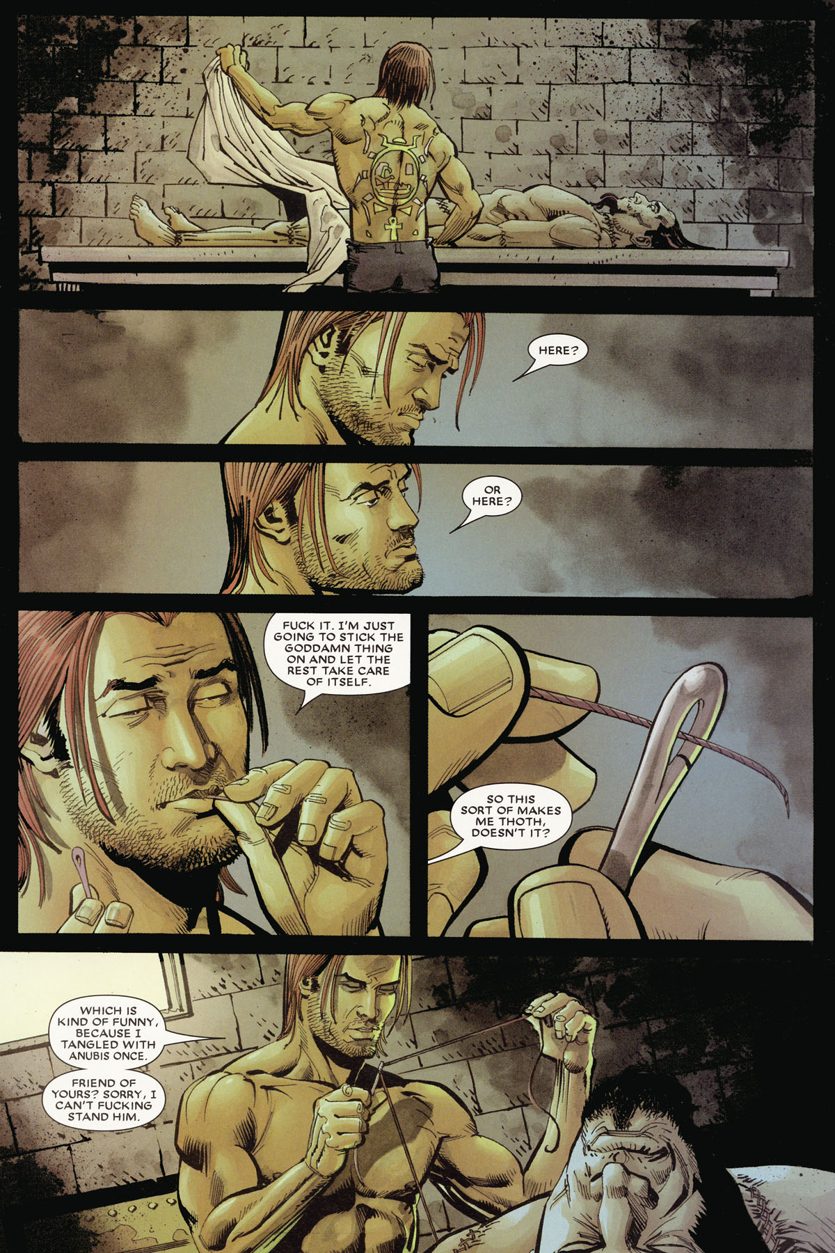 Read online Hellstorm: Son of Satan comic -  Issue #4 - 12