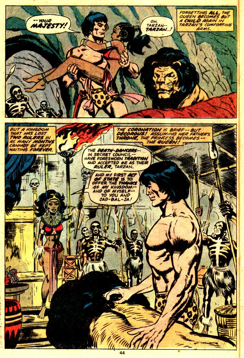 Read online Tarzan (1977) comic -  Issue # _Annual 2 - 34