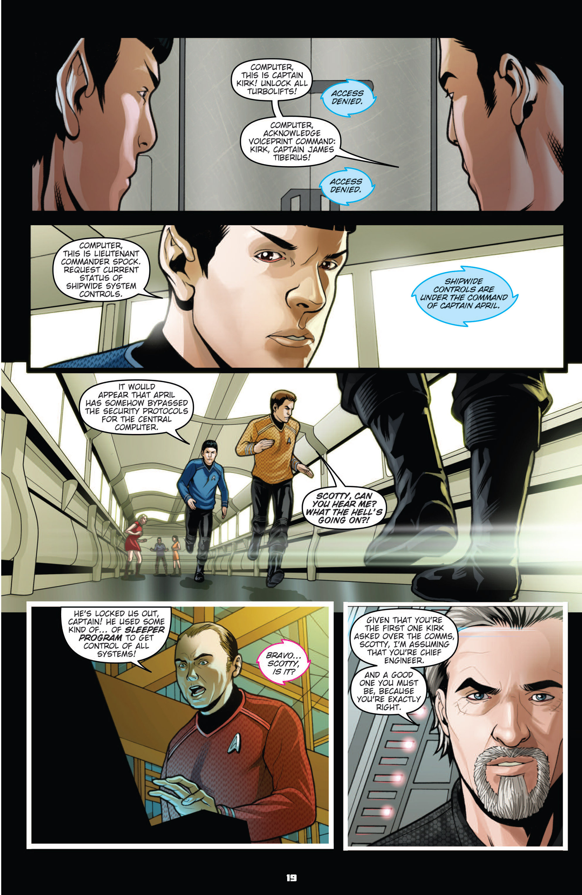 Read online Star Trek: Countdown To Darkness comic -  Issue #3 - 22