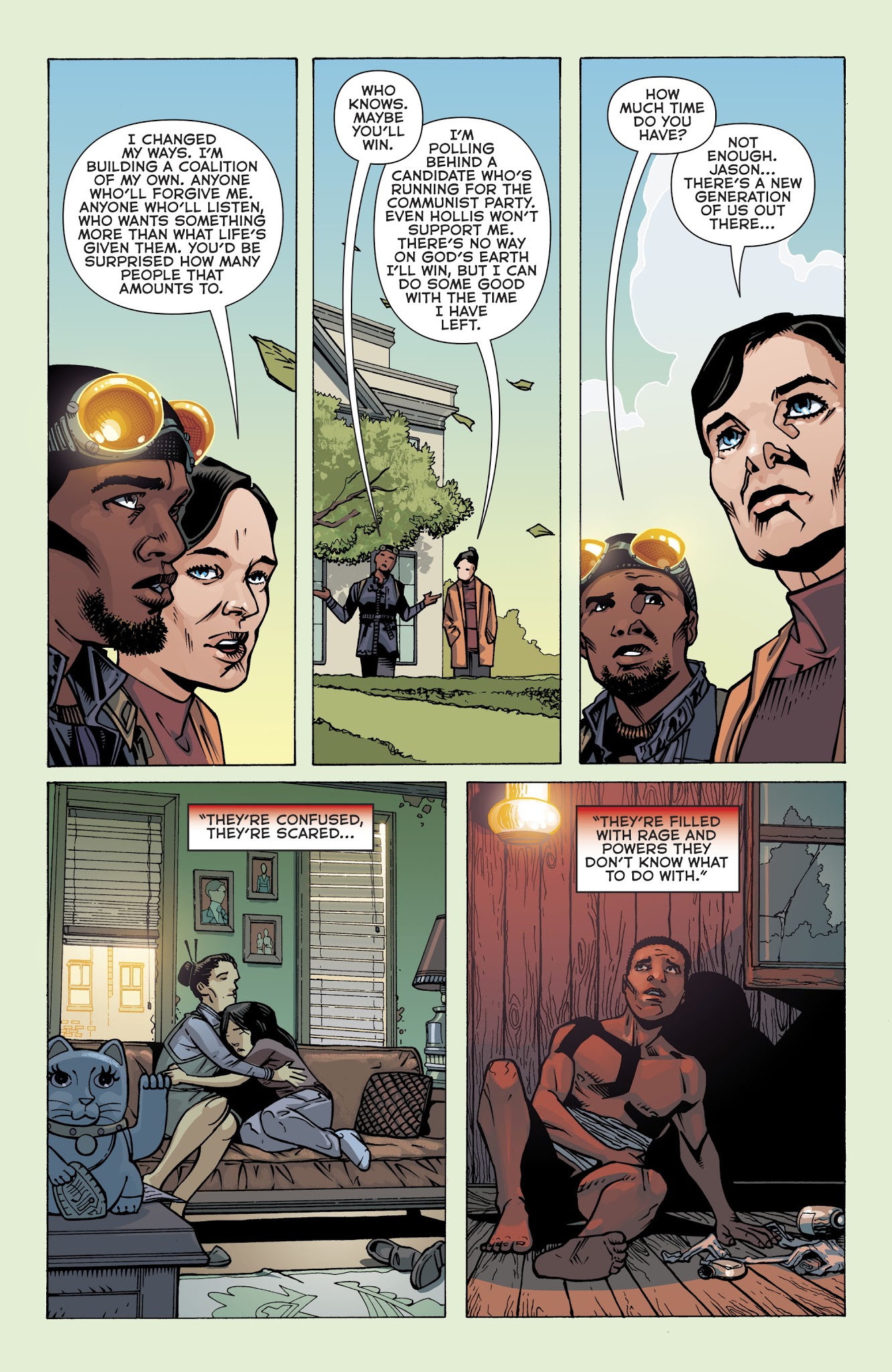 Read online The American Way: Those Above and Those Below comic -  Issue #6 - 22