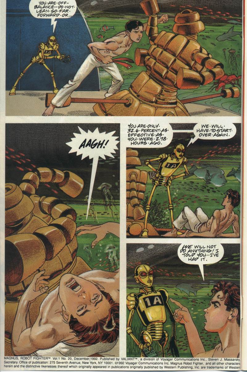 Read online Magnus Robot Fighter (1991) comic -  Issue #20 - 3