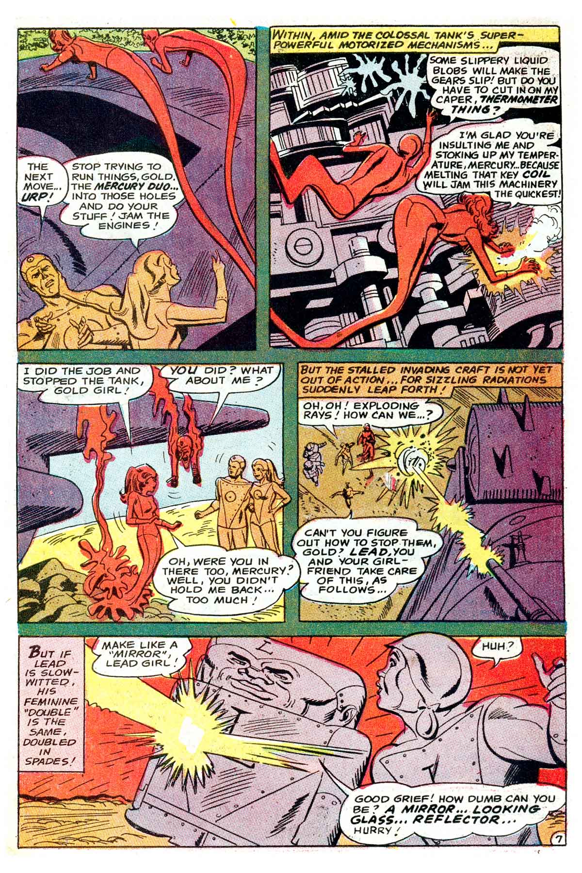 Read online Metal Men (1963) comic -  Issue #32 - 10