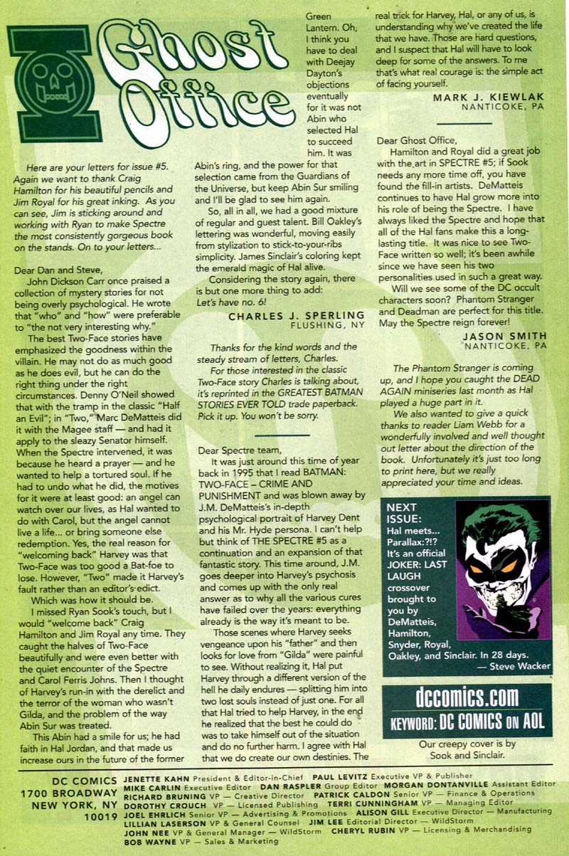 Read online The Spectre (2001) comic -  Issue #9 - 25