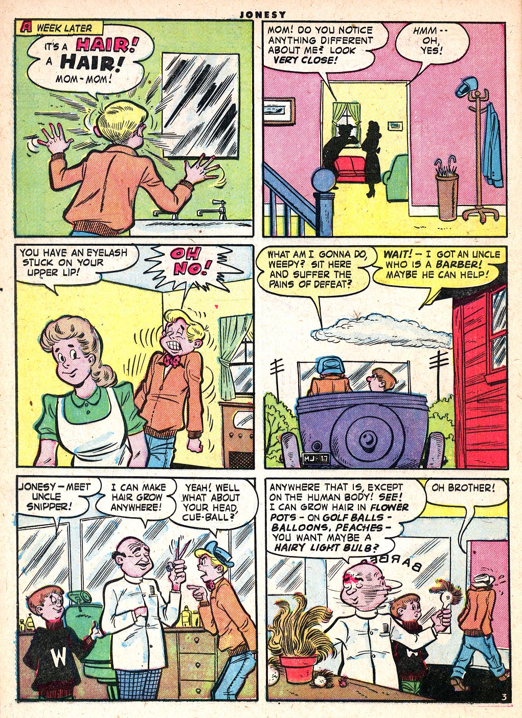 Read online Jonesy (1953) comic -  Issue #1 - 16