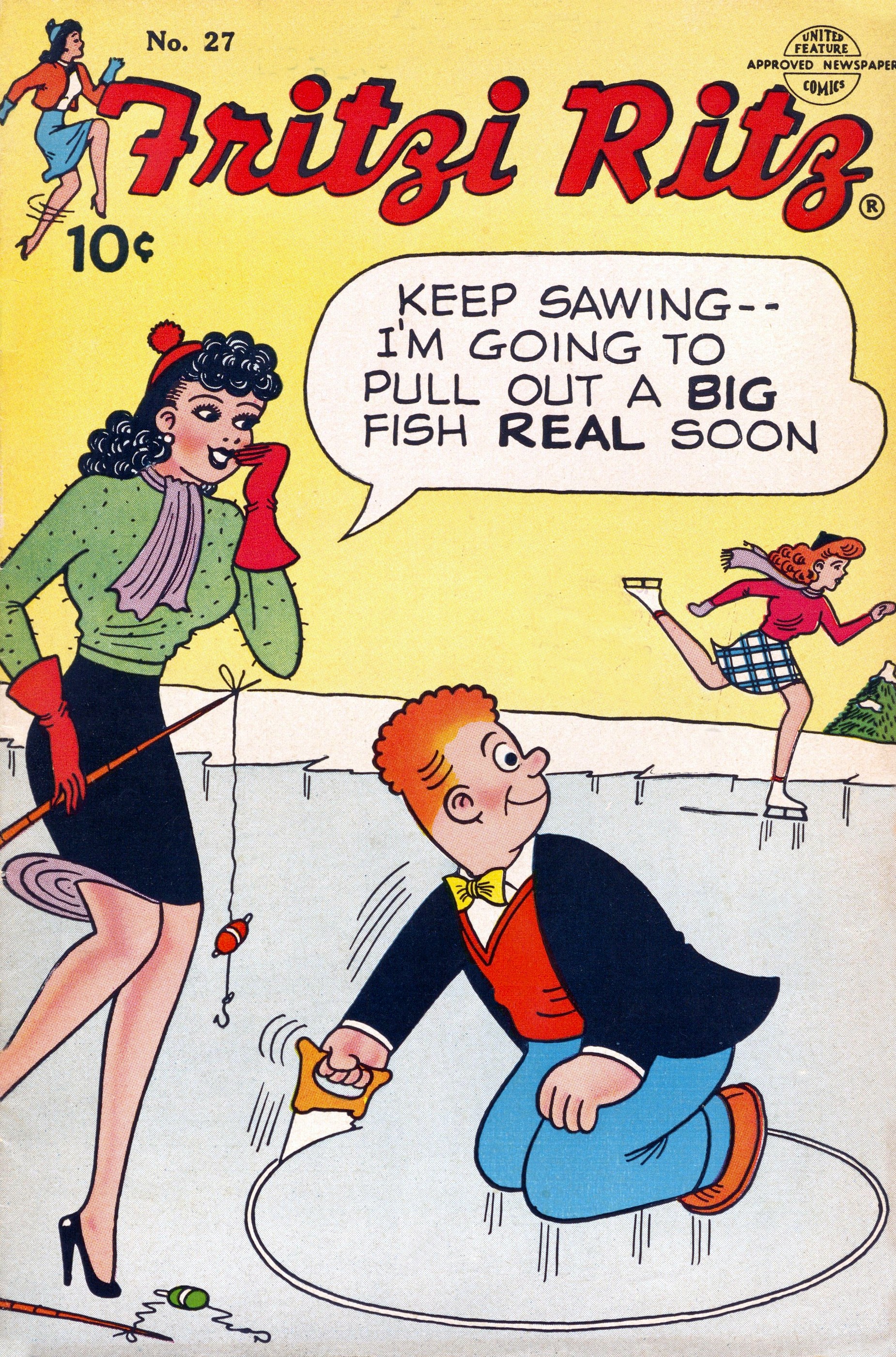 Read online Fritzi Ritz (1953) comic -  Issue #27 - 1