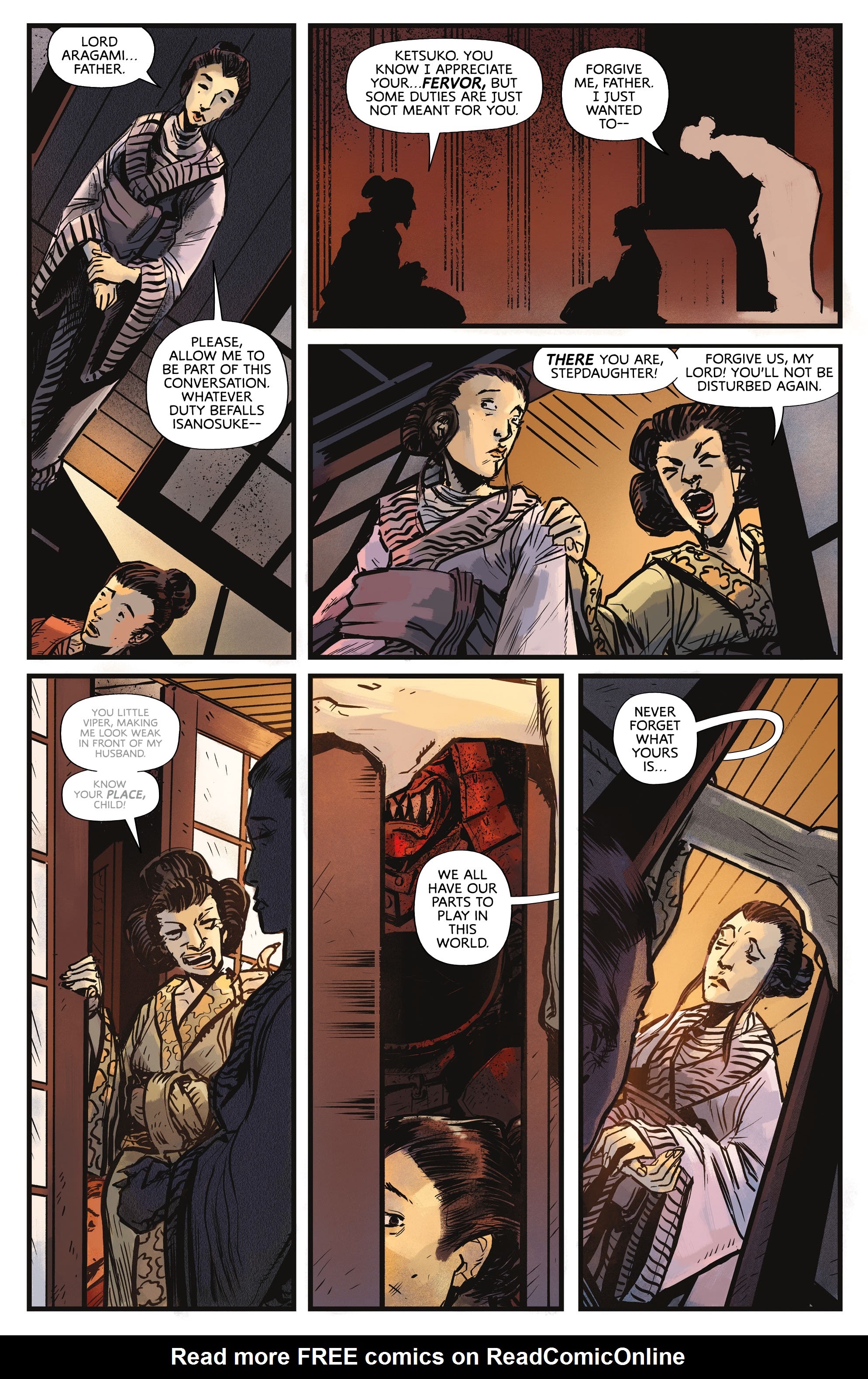 Read online The Devil's Red Bride comic -  Issue #1 - 6