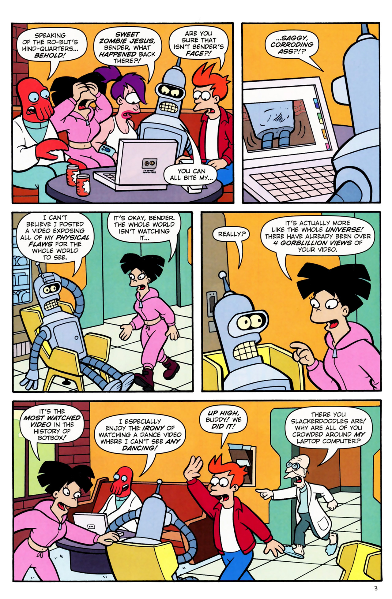 Read online Futurama Comics comic -  Issue #52 - 4