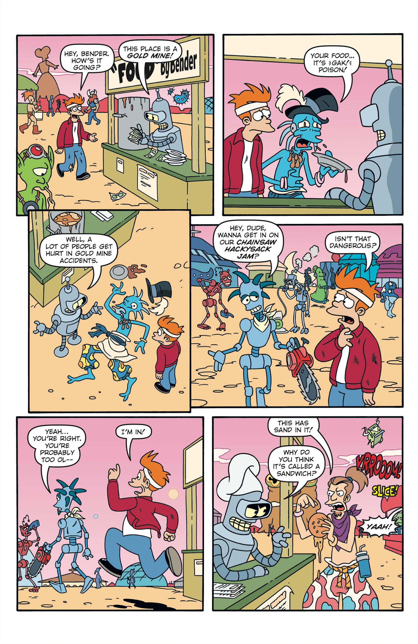 Read online Futurama Comics comic -  Issue #82 - 13
