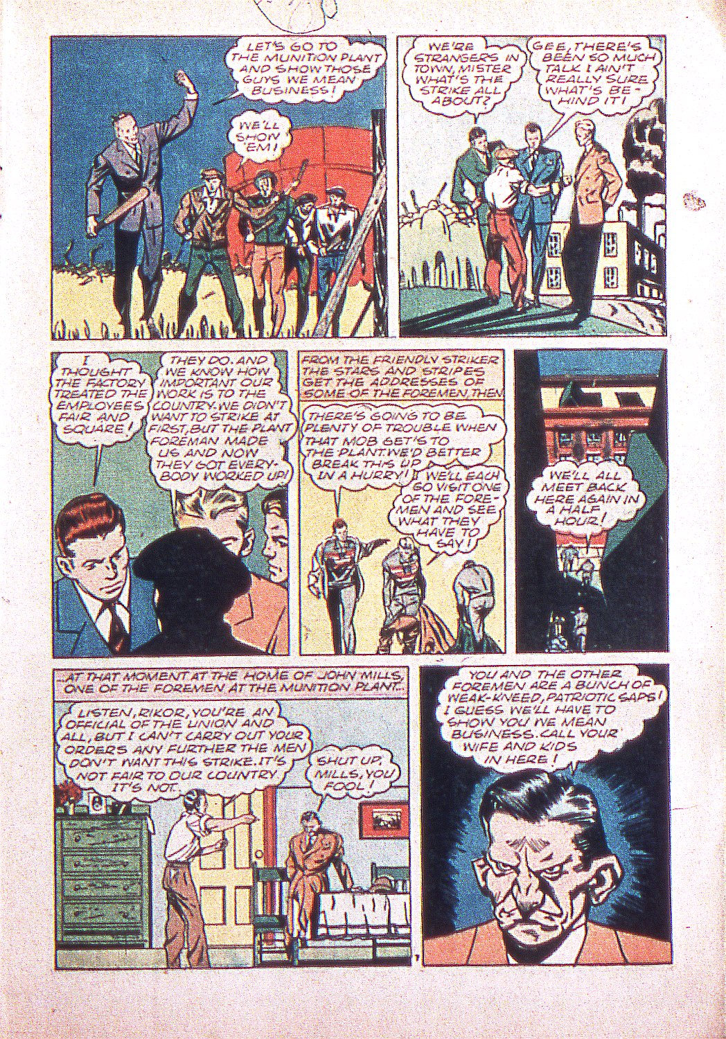 Read online Stars and Stripes Comics comic -  Issue #4 - 10