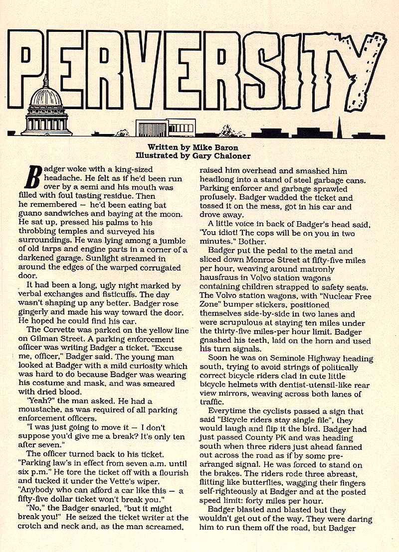 Read online The Badger comic -  Issue #53 - 23